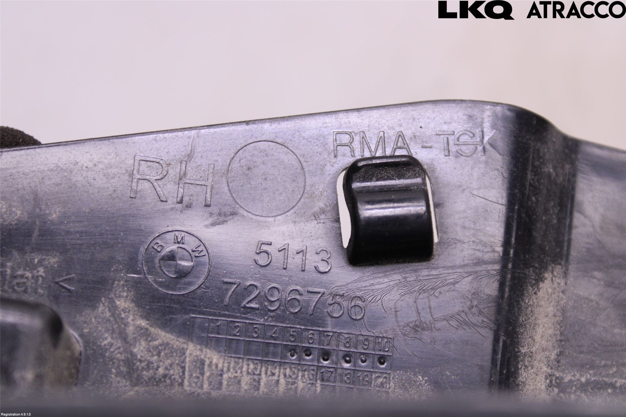 BMW i3 I01 13-22 Skärmfäste Fram Hö