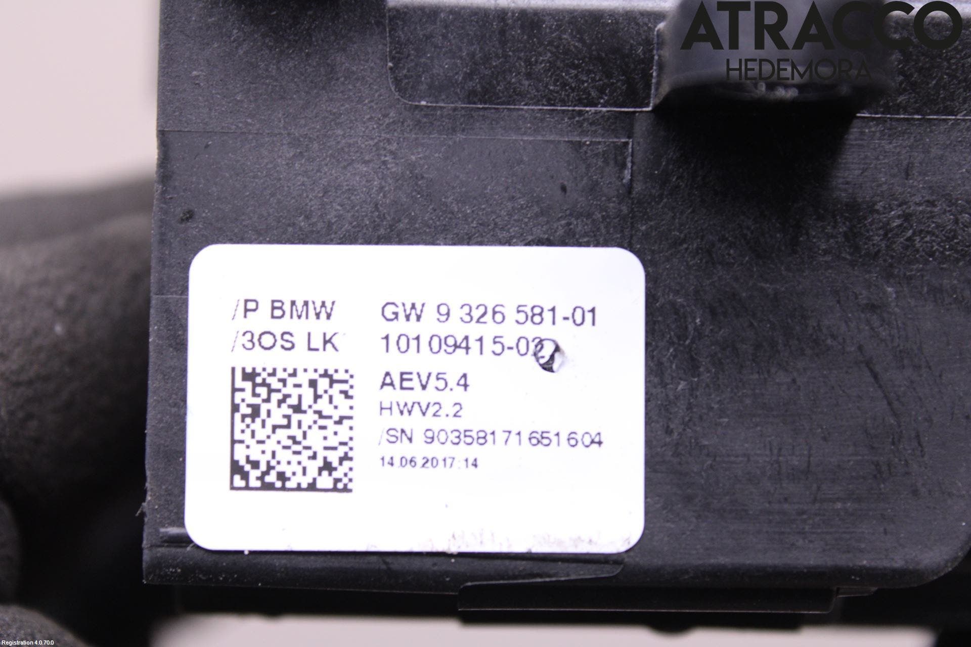 BMW 3 F30/F31/F80 12-19 Växelspak