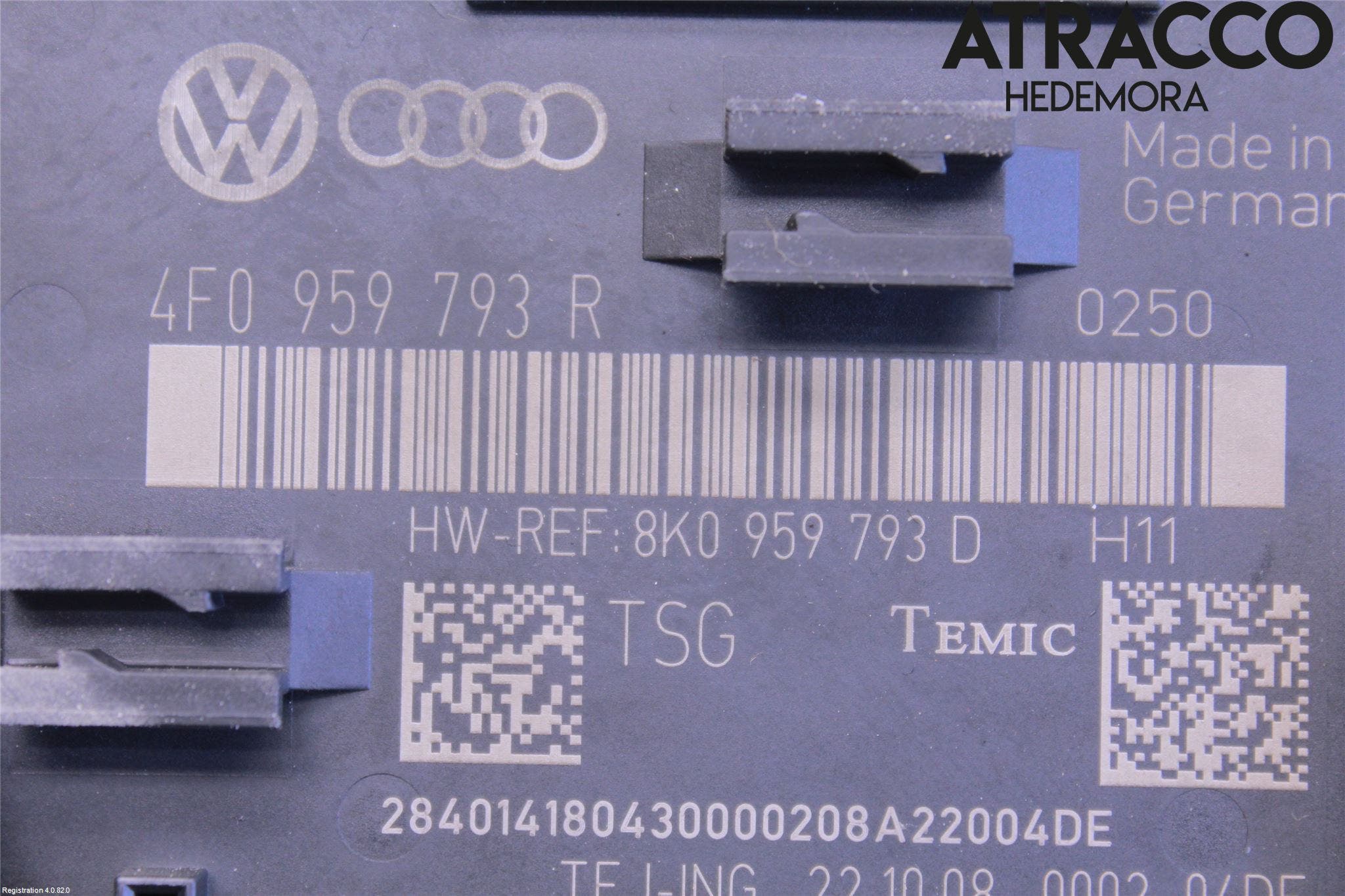 Audi Q7/SQ7 Styrenhet Dörr