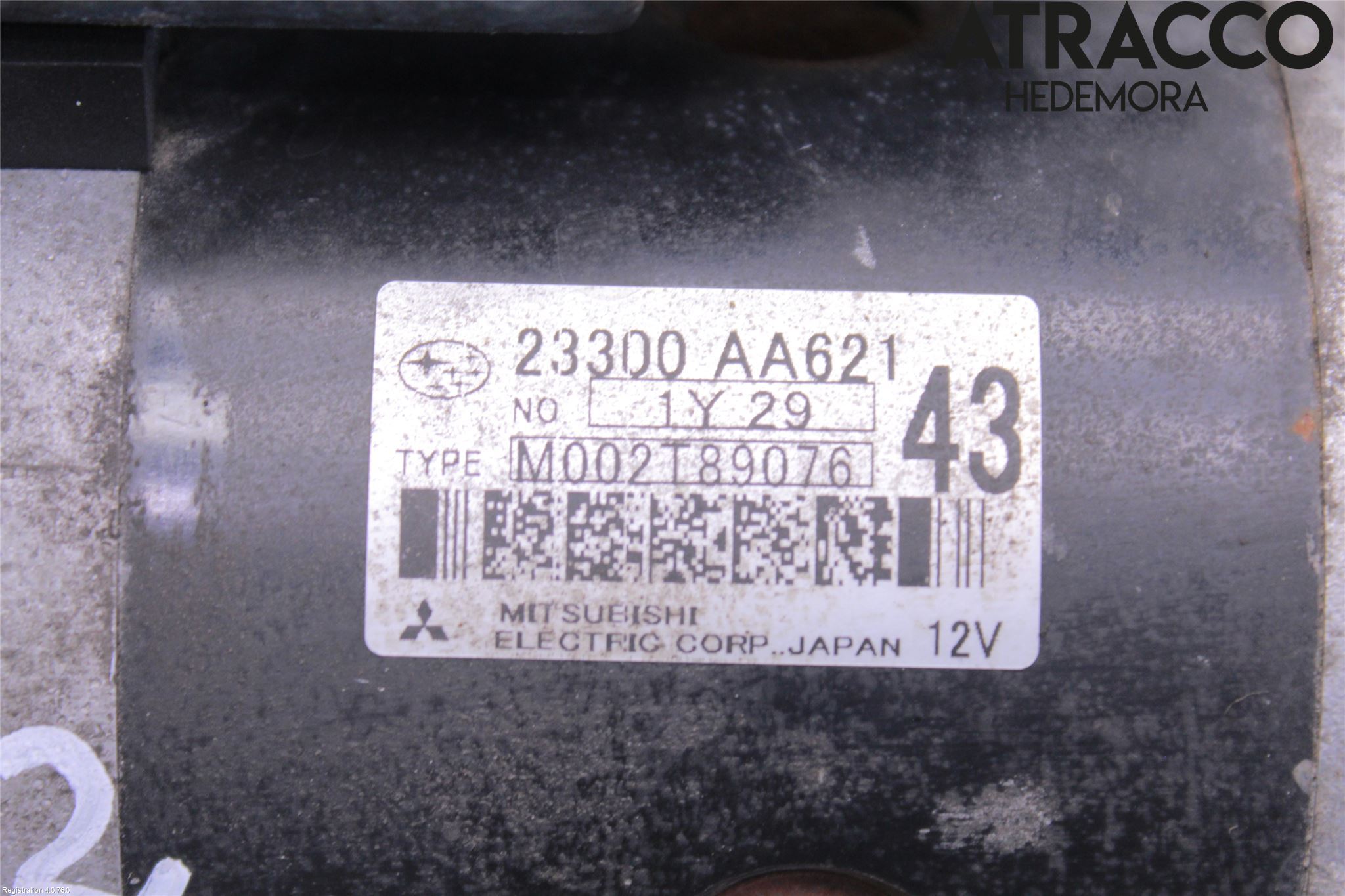 Subaru FORESTER SH  08-13 Startmotor Diesel