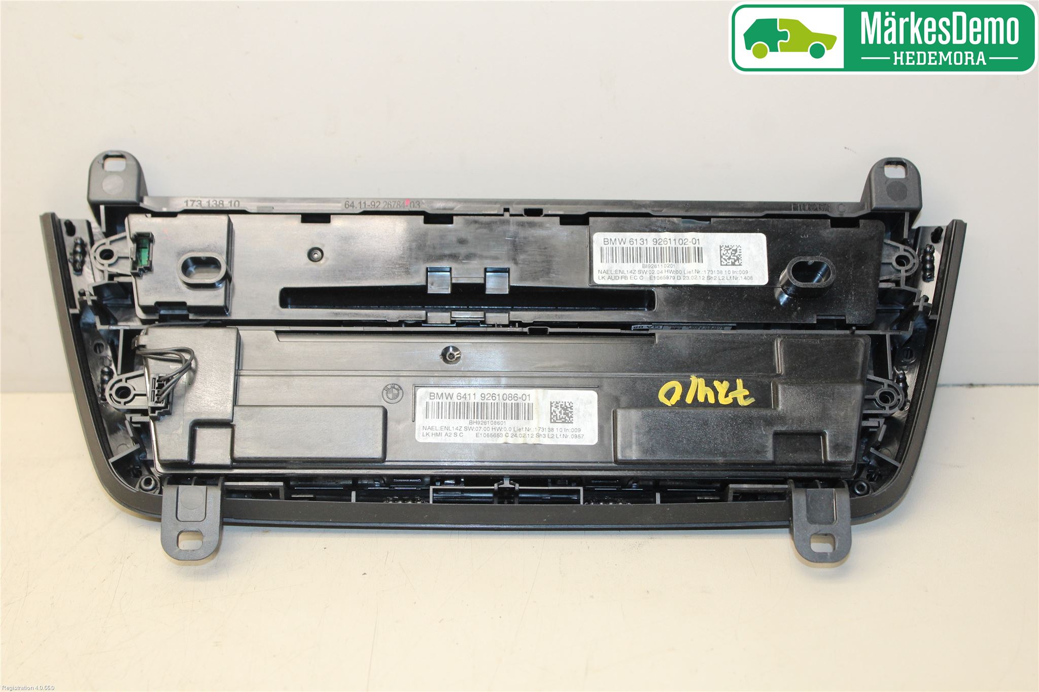 BMW 3 F30/F31/F80 12-19 Ac Styrenhet Ac Manöveren