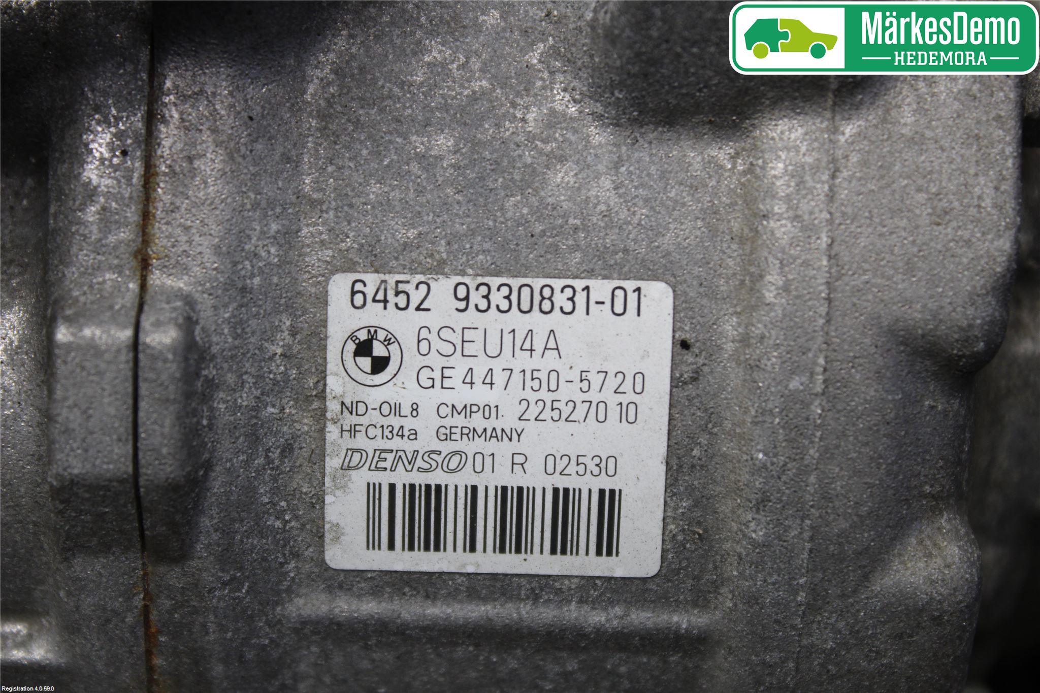 BMW 1 F20/F21 11-19 Ac Kompressor