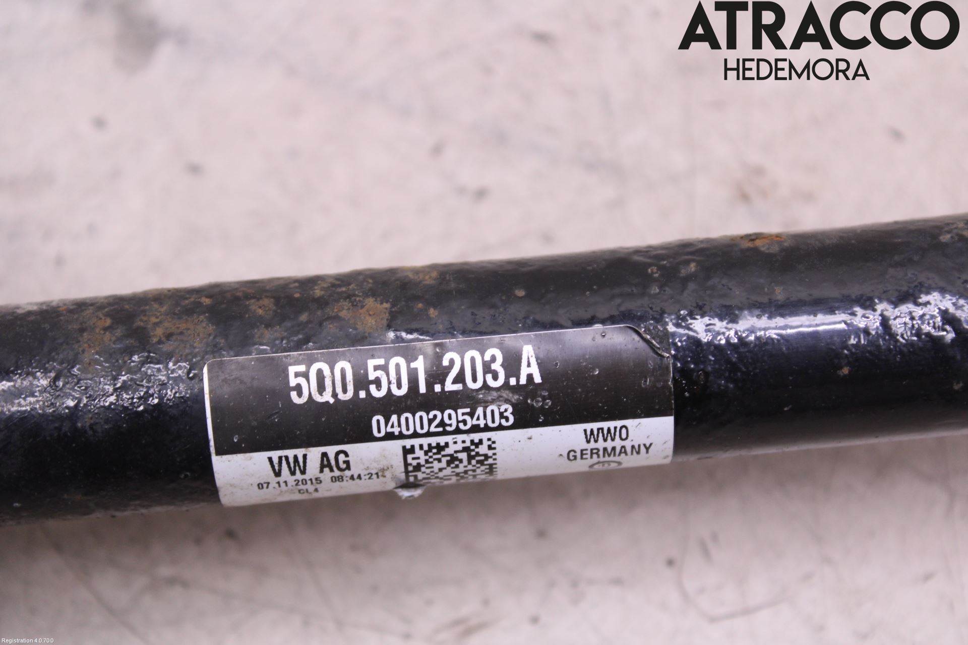 Volkswagen VW GOLF / E-GOLF VII 13-20 Drivaxel Bak Vänster