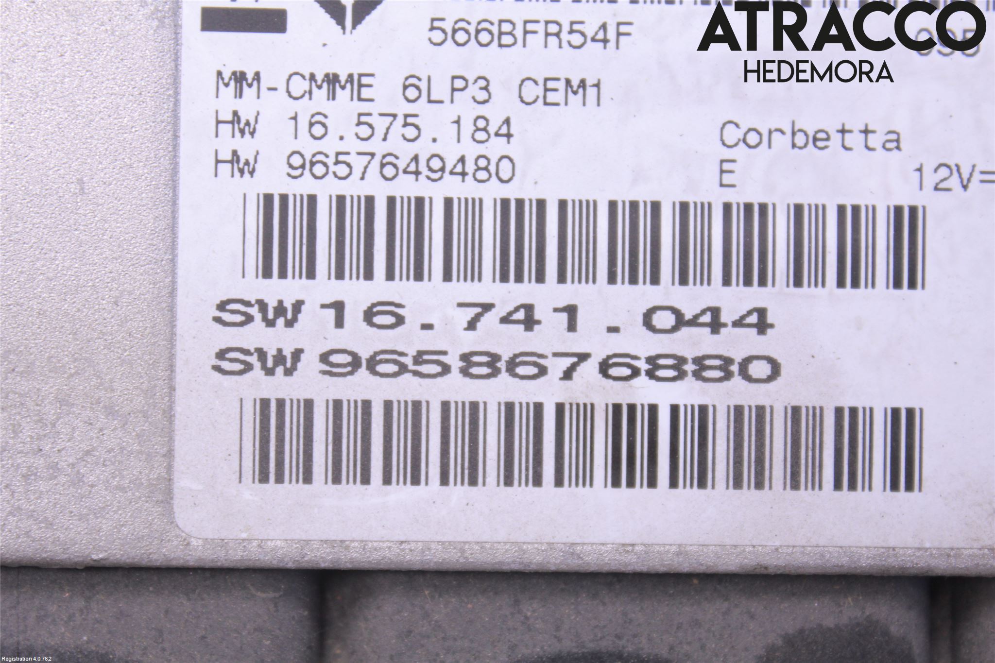 Peugeot 407 Styrenhet Insprut Bensin