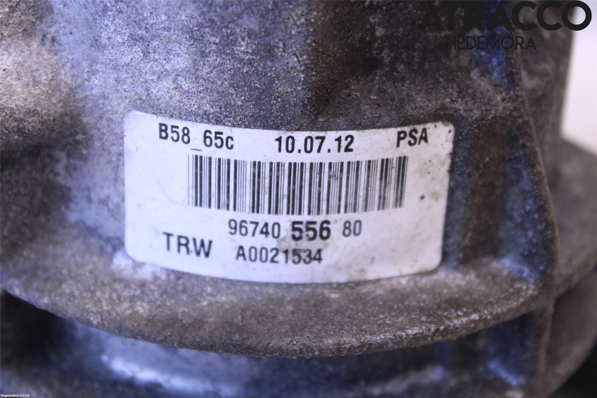 Citroen C4 GRAND PICASSO 07-13 Styrservo Pump Elektrisk