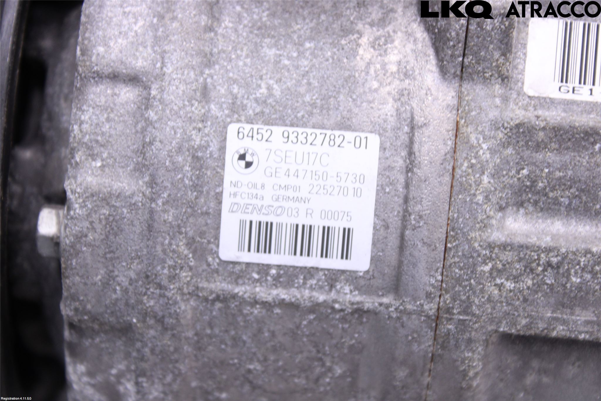 BMW 3 F30/F31/F80 12-19 Ac Kompressor