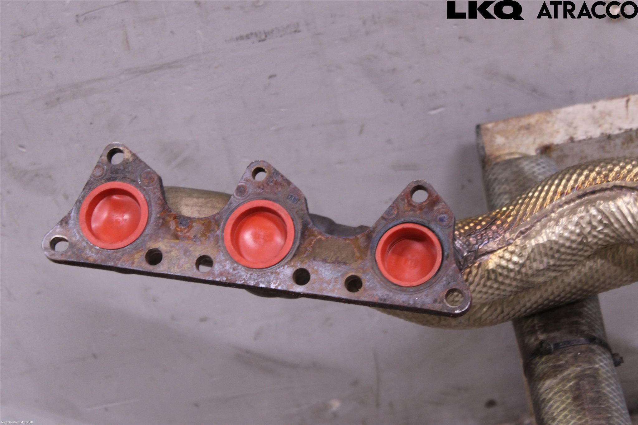 Audi A8/S8 4E  02-09 Grenrör Avgas