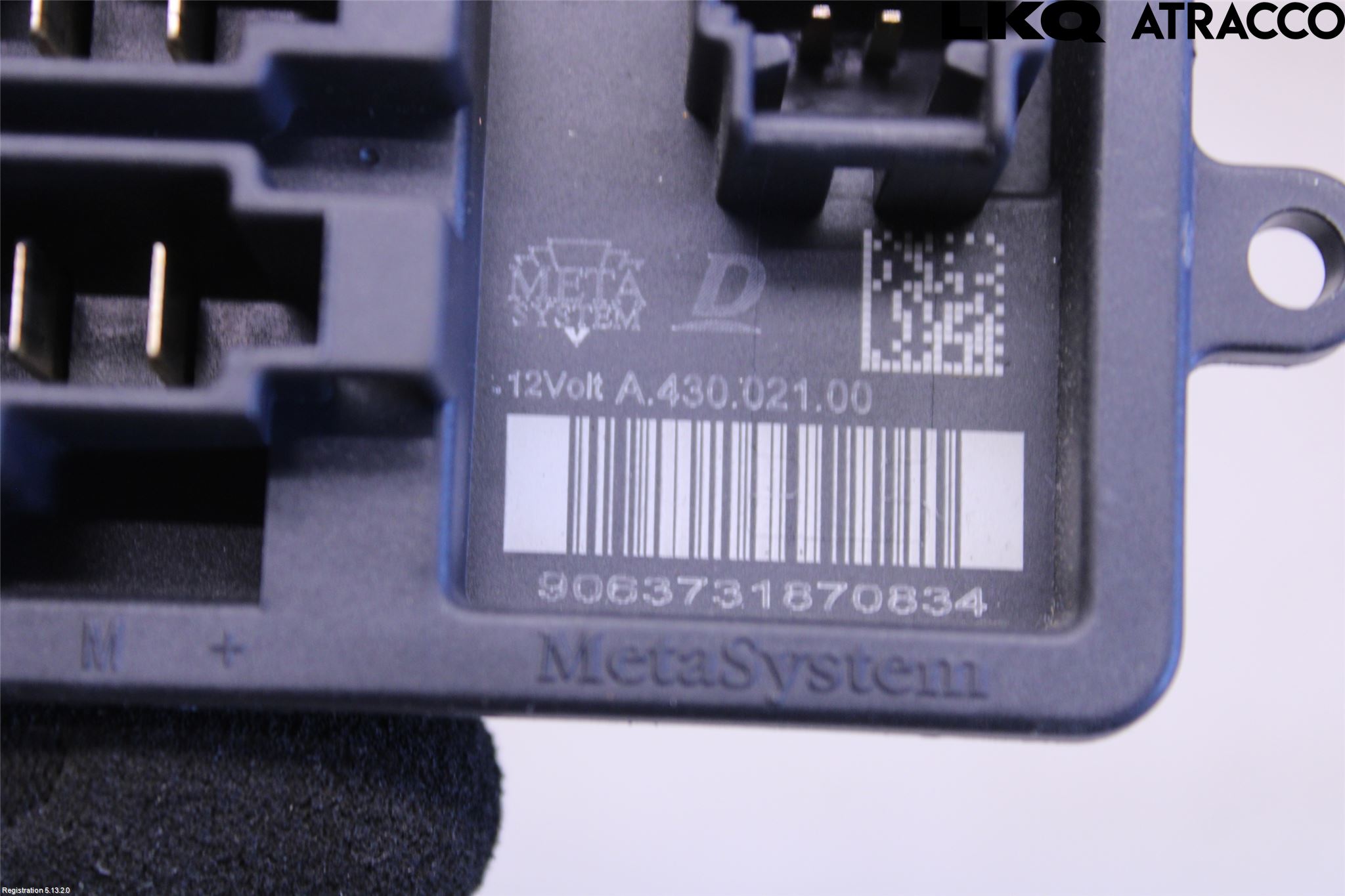 Renault ZOE/E-TECH 13- Värmefläktsmotstånd