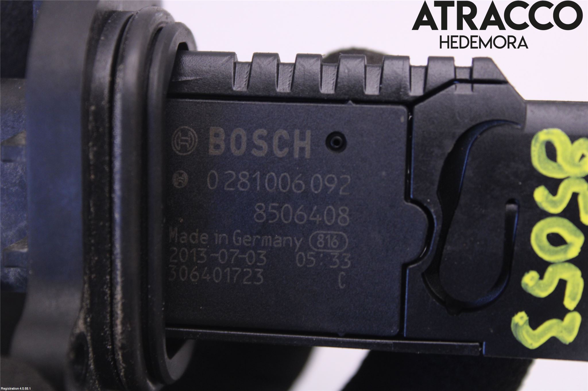 BMW 5 F10/F11/F18 09-17 Injluftmassamätare