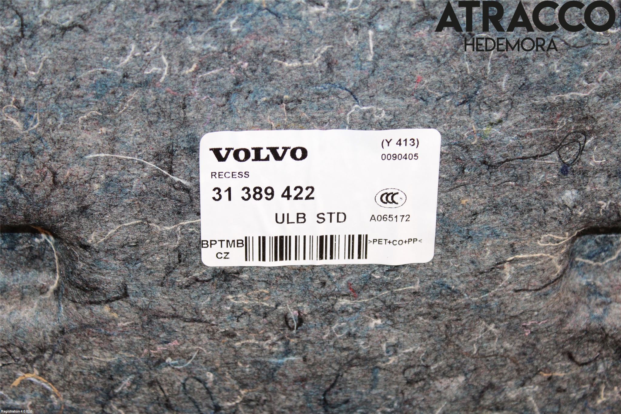 Volvo XC60 14-17 Bagage Golv