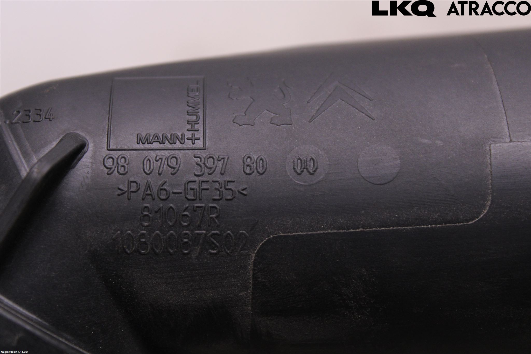 Peugeot 2008 13-20 Injgummibälg-Slang