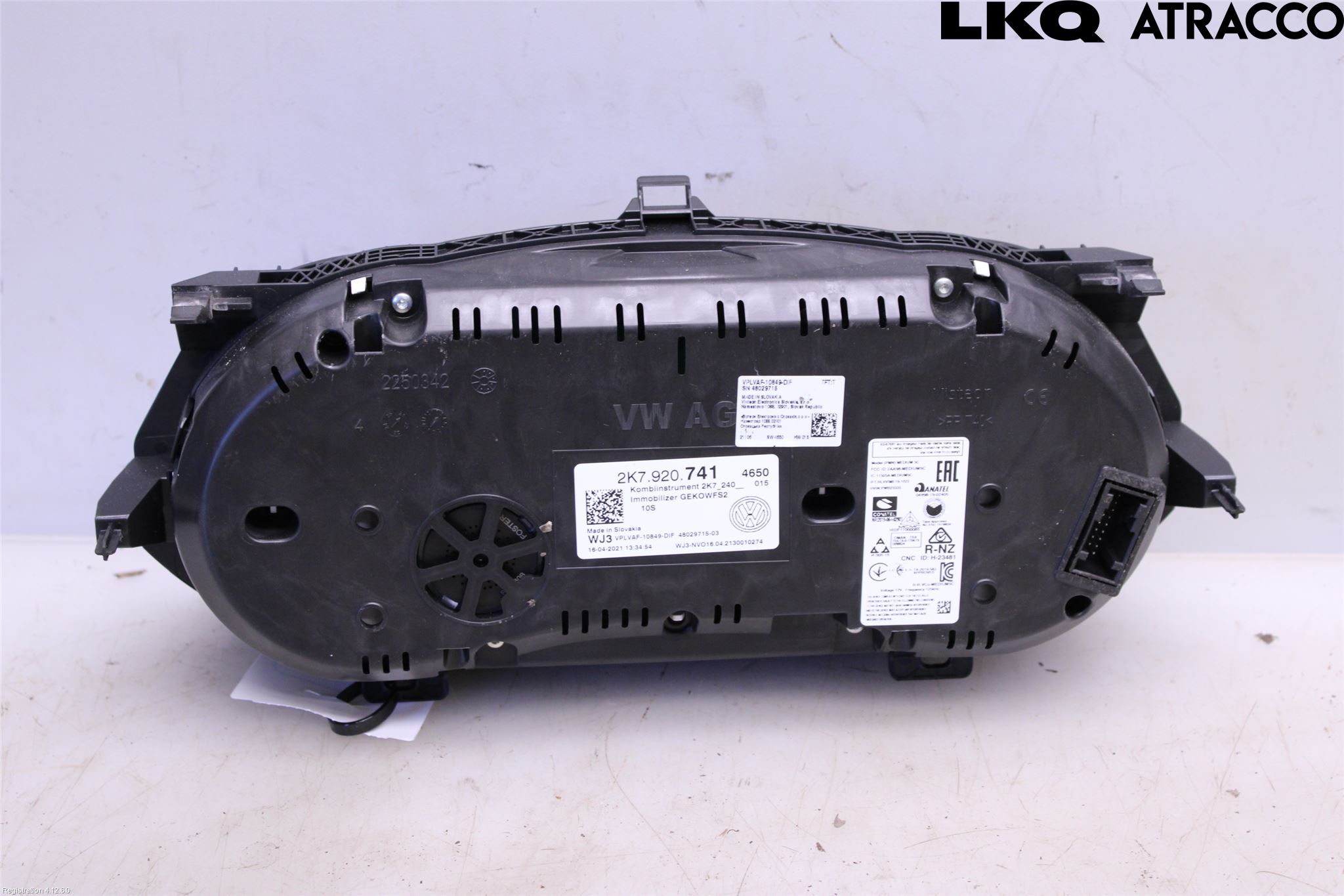 Volkswagen VW CADDY 21- Instrument Komb
