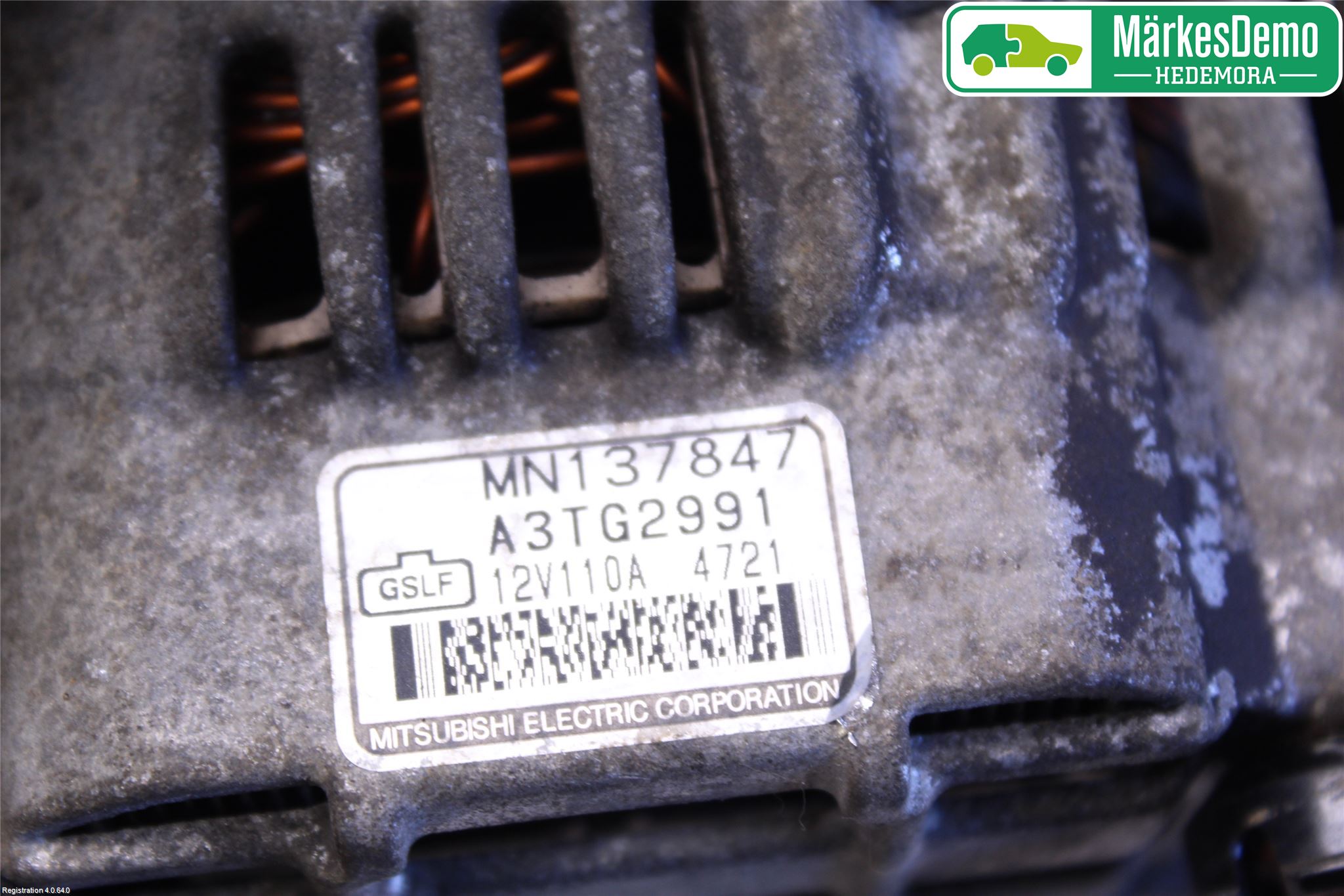 Mitsubishi OUTLANDER 01-07 Generator
