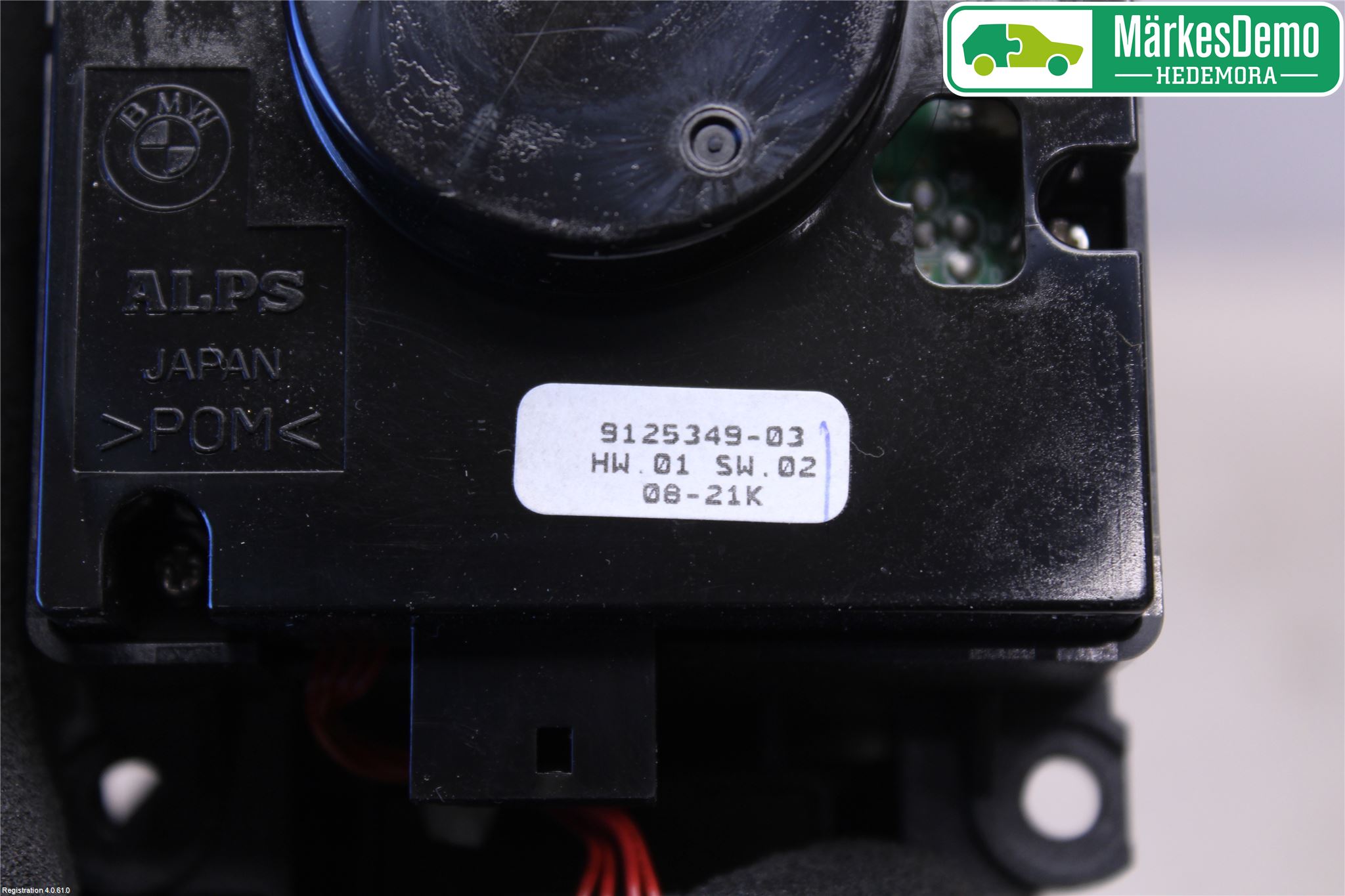 BMW X6 E71/E72   08-14 Strömställare Färddator