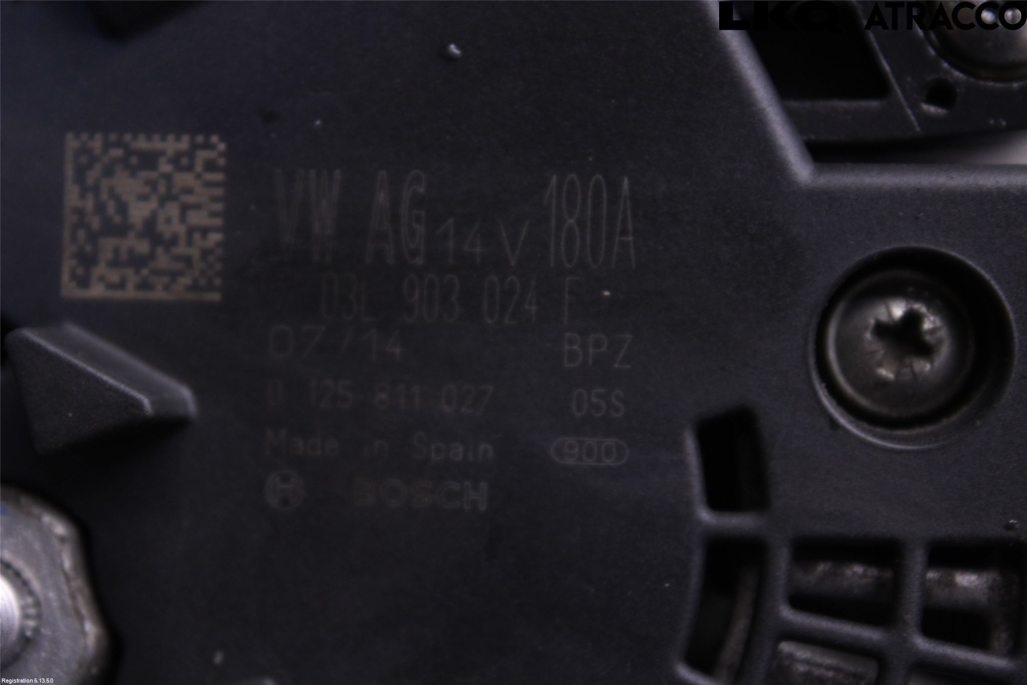 Volkswagen VW SHARAN 11- Generator