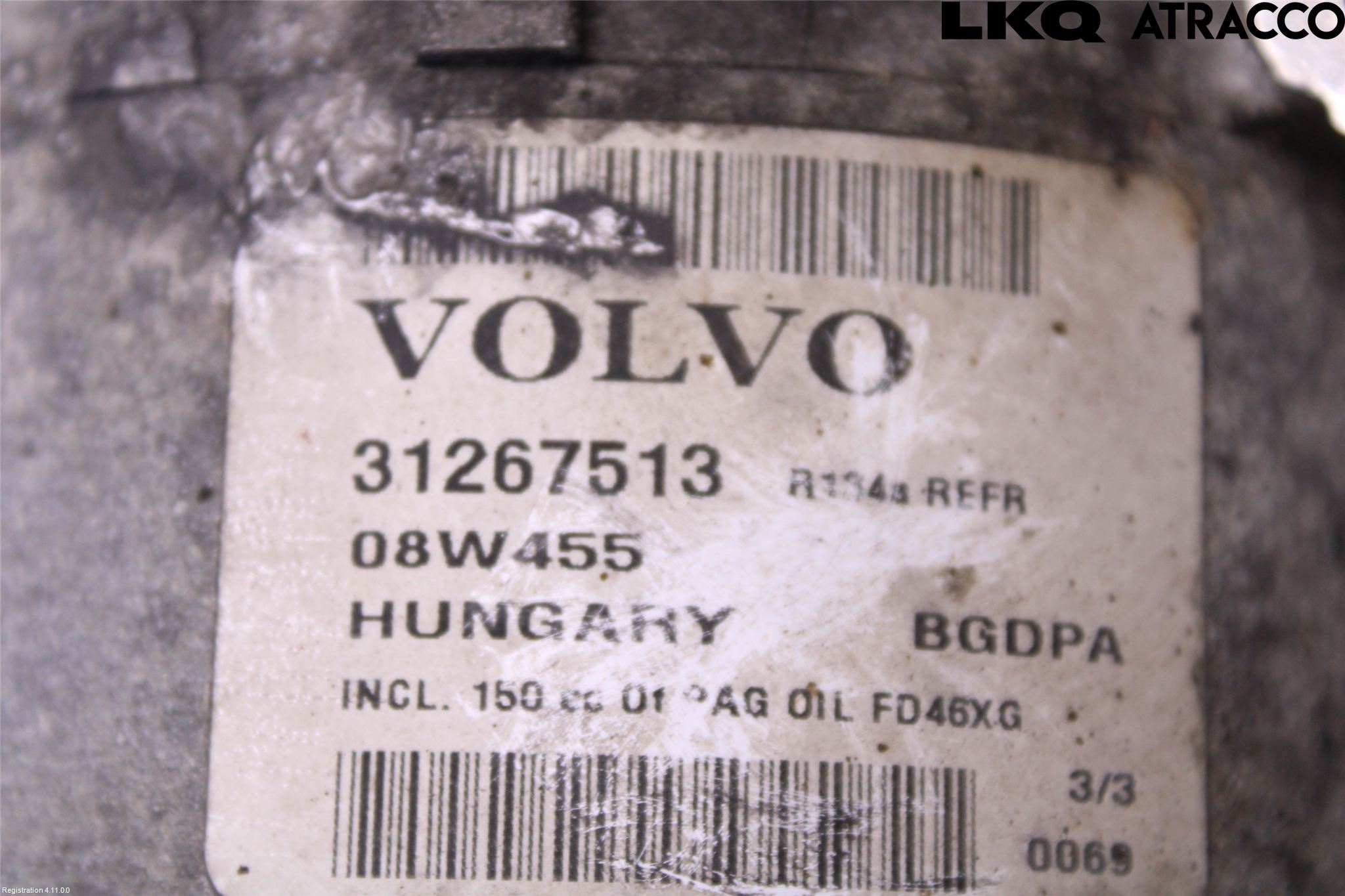 Volvo V70 08-13 Ac Kompressor