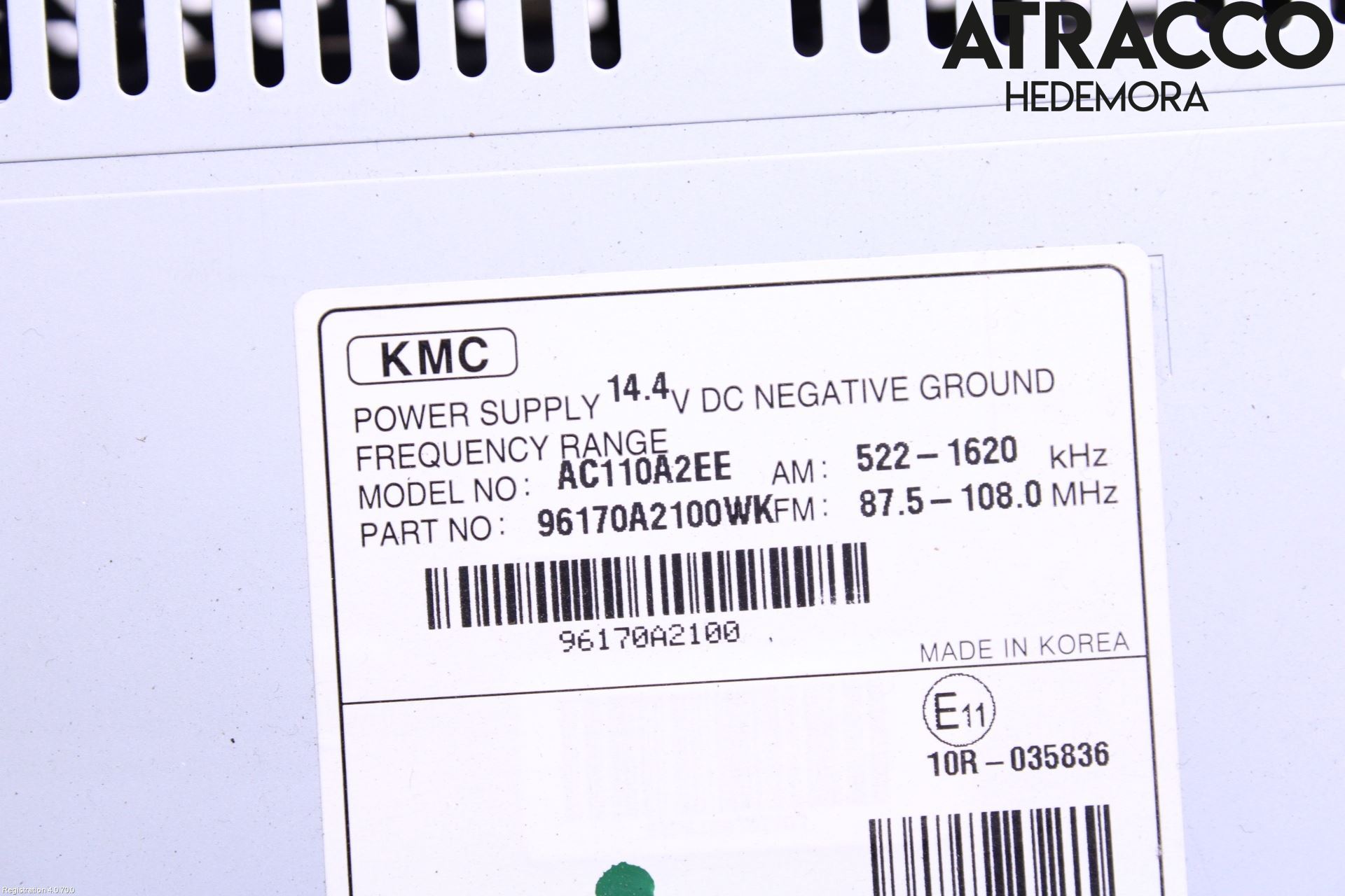 Kia CEED 12-18 Cd Radio - Multimediapanel