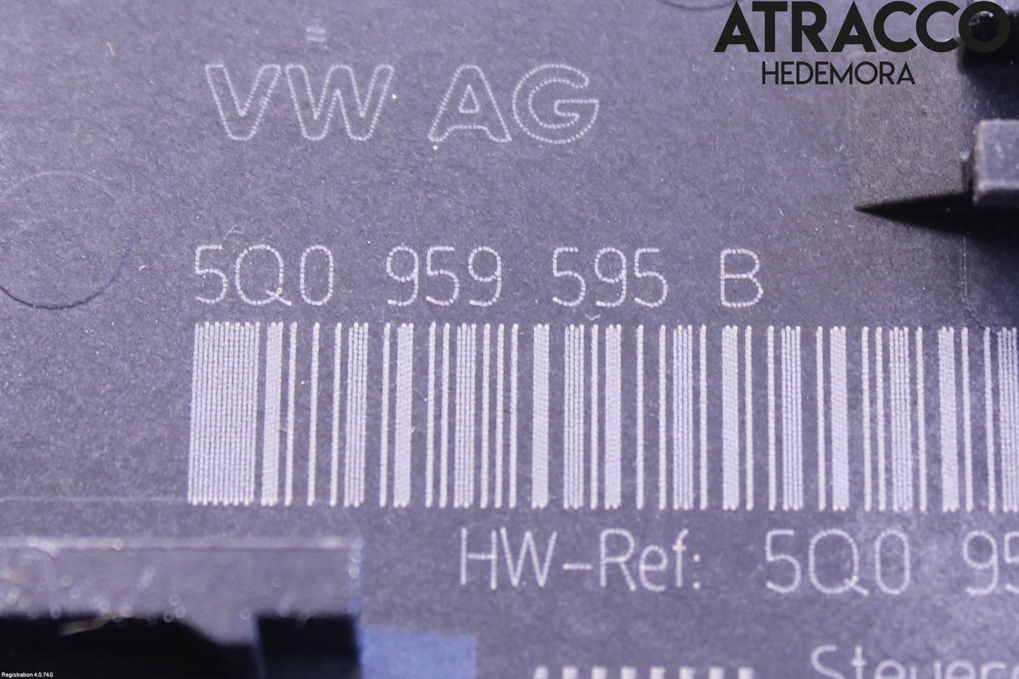 Audi A3/S3 8V 13-20 Styrenhet Dörr