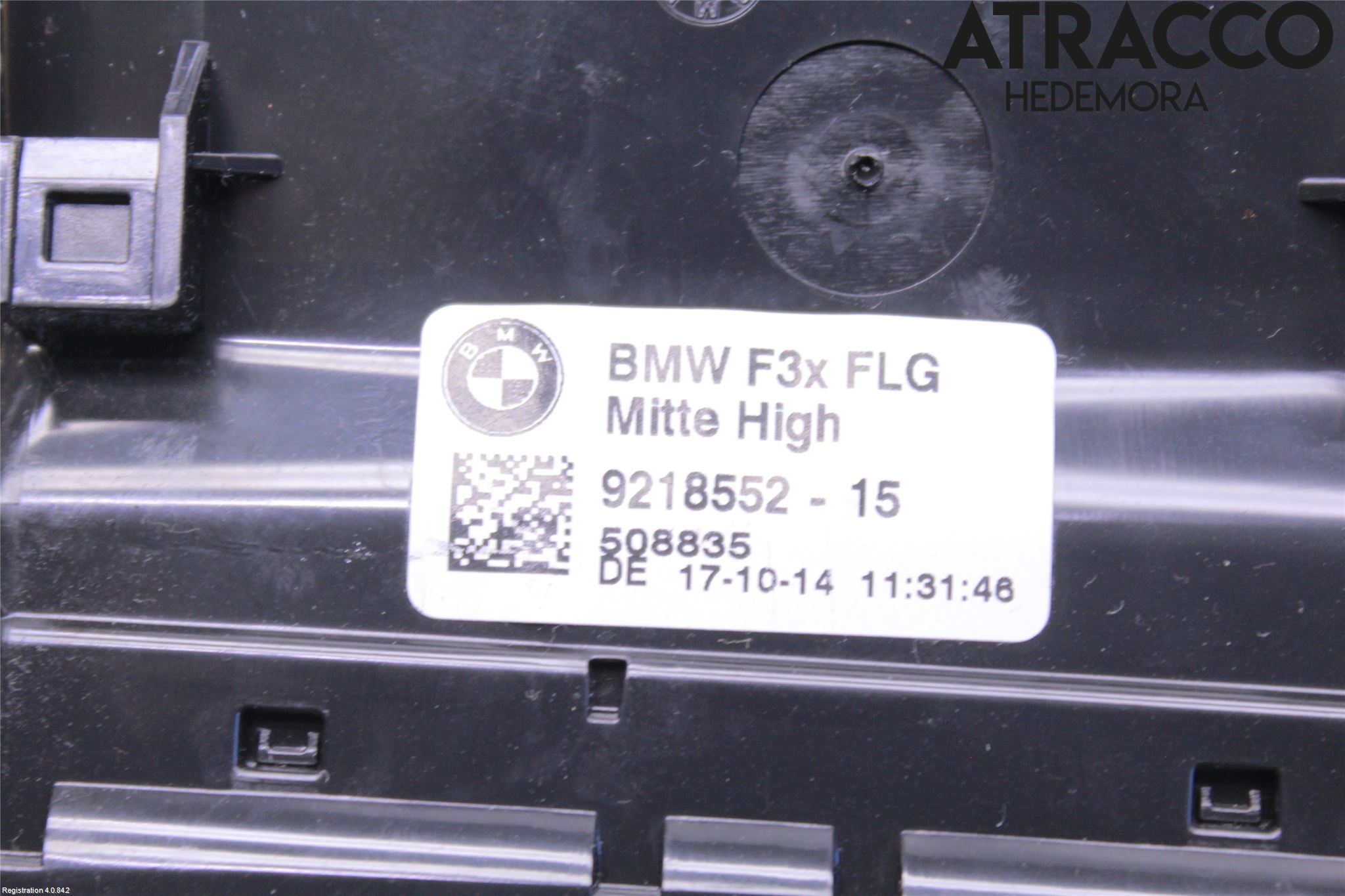 BMW 3 F30/F31/F80 12-19 Defrosterkanal-Munstycke