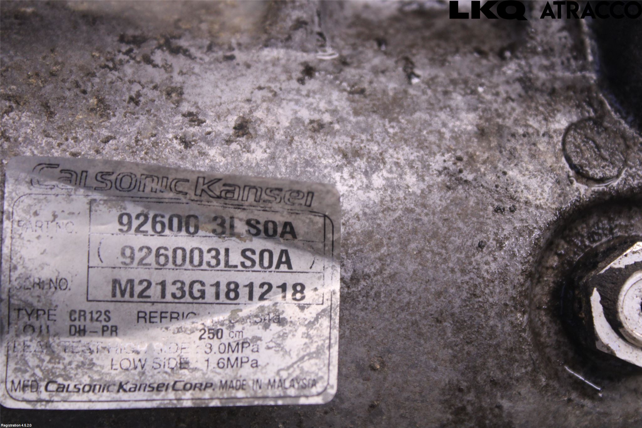 Nissan NV200/NV200 COMBI Ac Kompressor