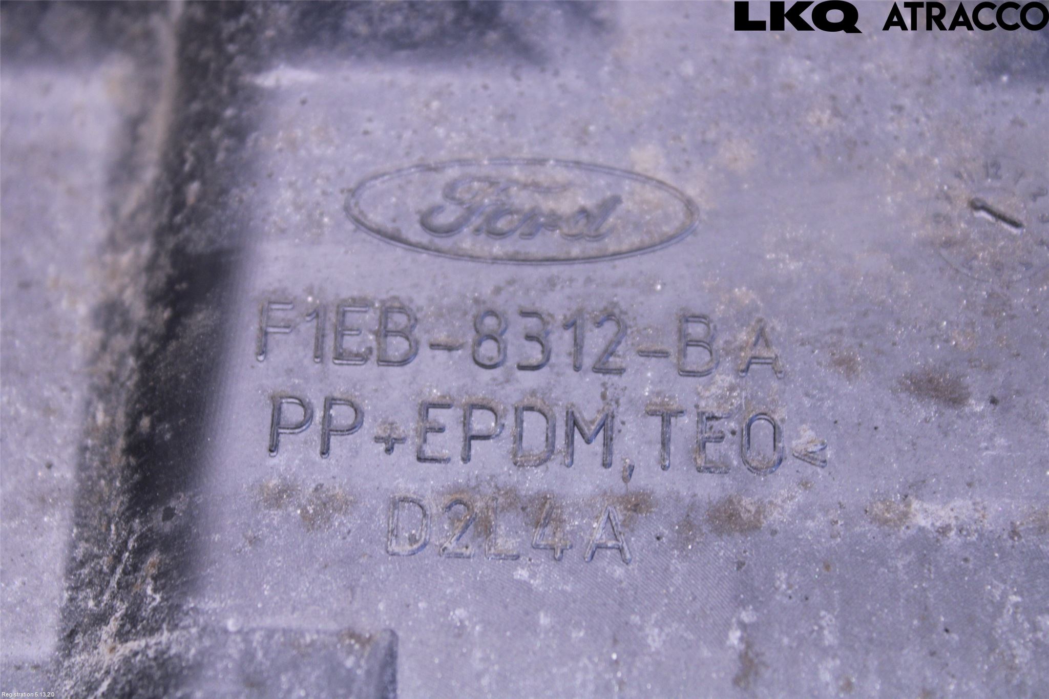 Ford FOCUS 15-18 Deflektor Plåt-Plast Kylning