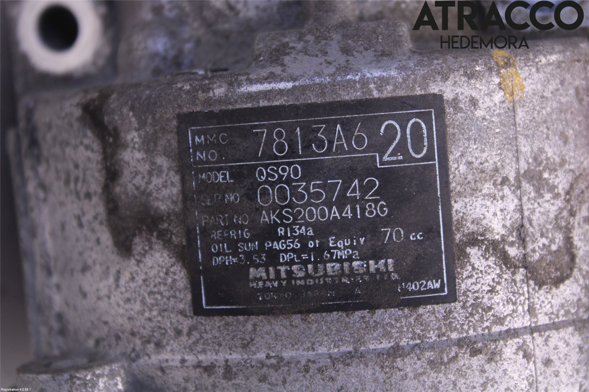 Mitsubishi ASX 10-22 Ac Kompressor