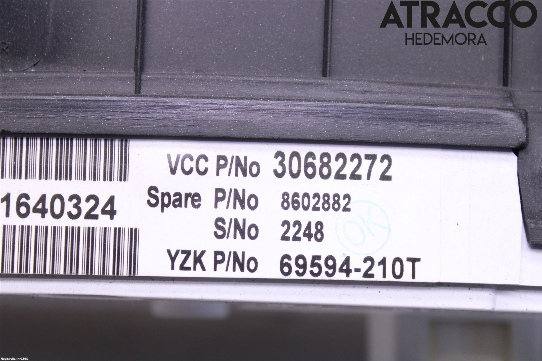 Volvo S80 04-06 Instrument Komb