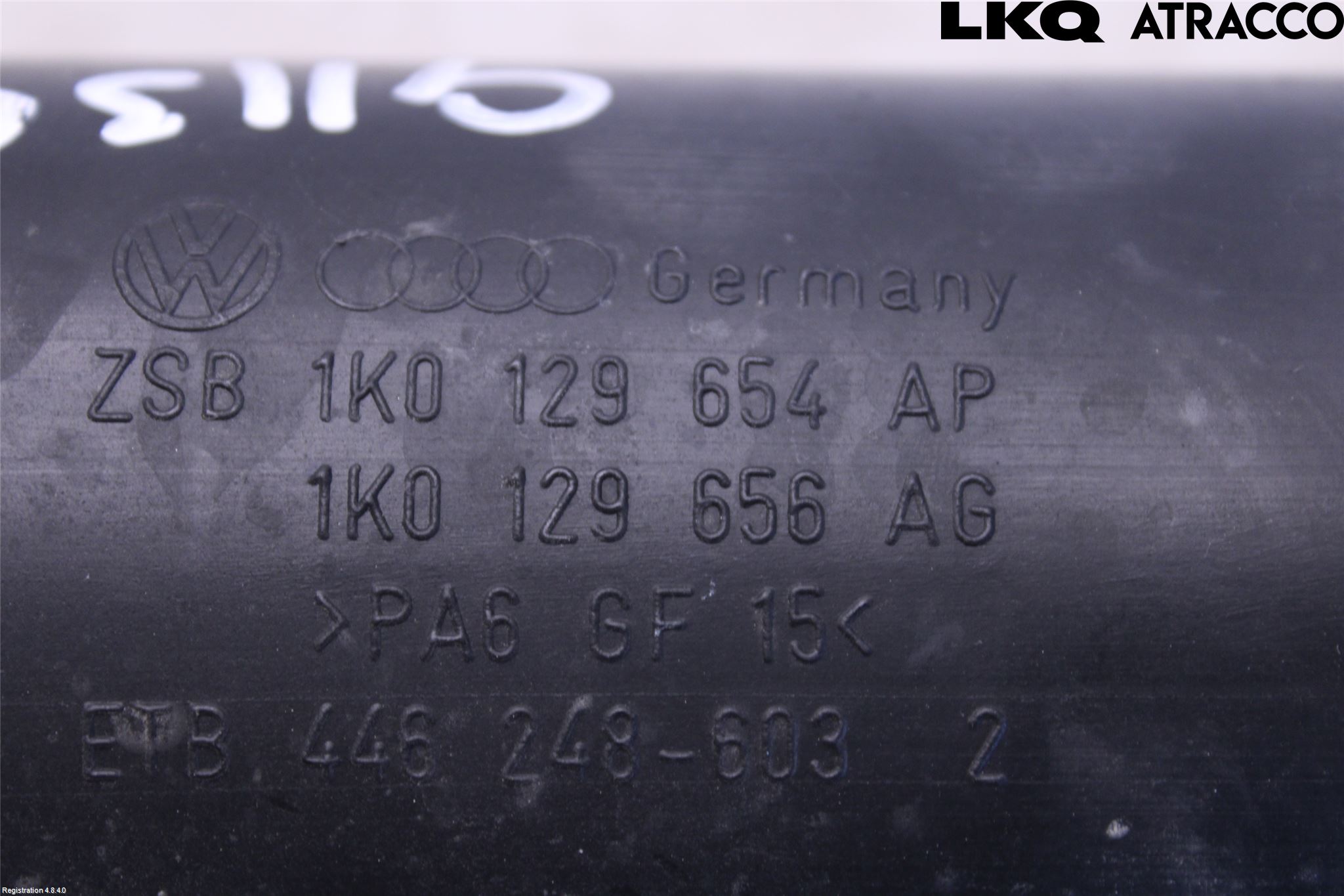 Skoda SUPERB 09-15 Laddluft-Intercoolerrör