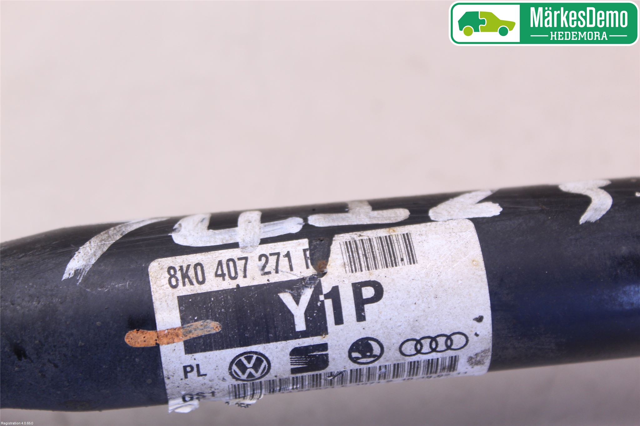 Audi A4/S4 08-11 Drivaxel Fram Vänster