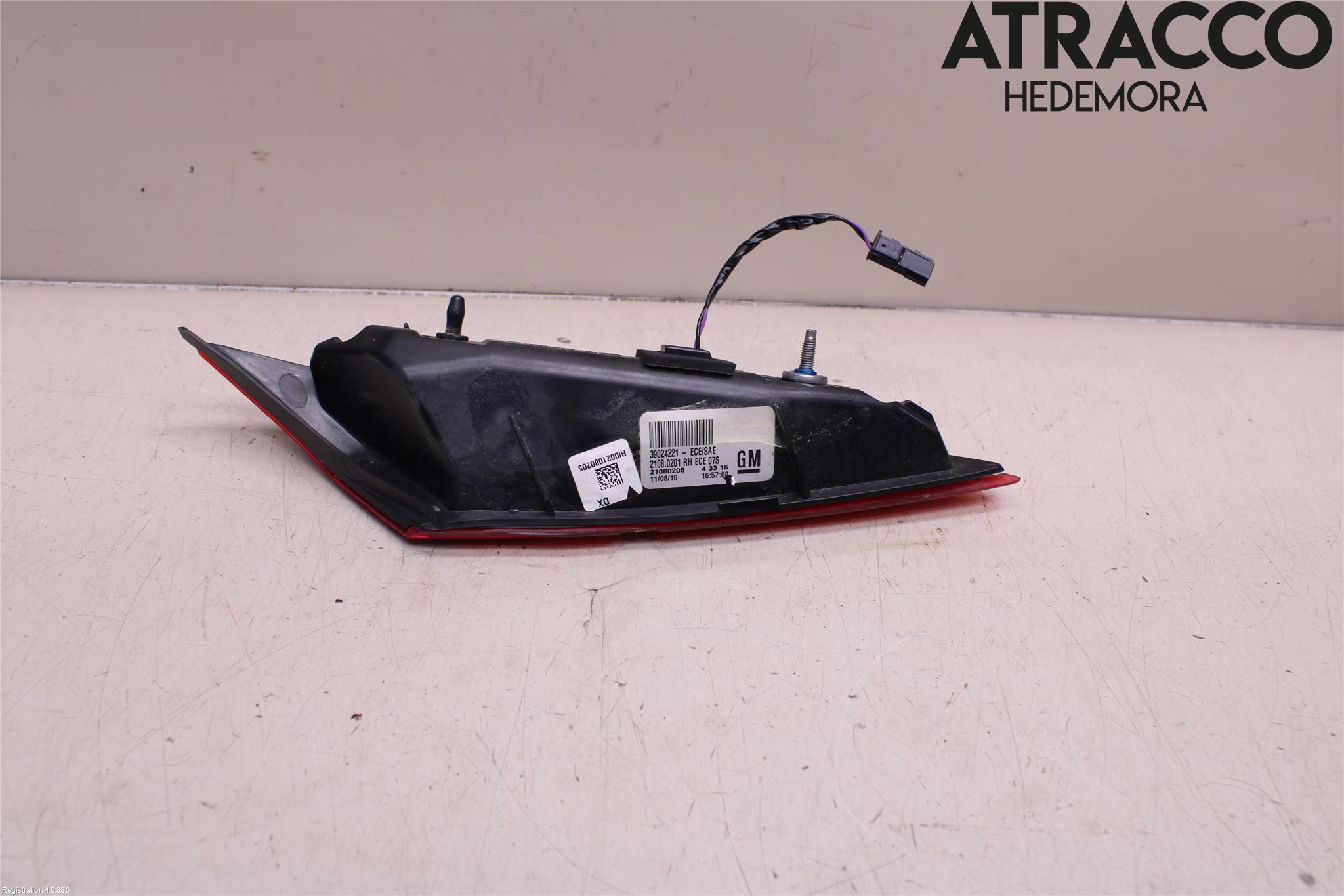 Opel INSIGNIA 17- Bakljus Lucka Hö