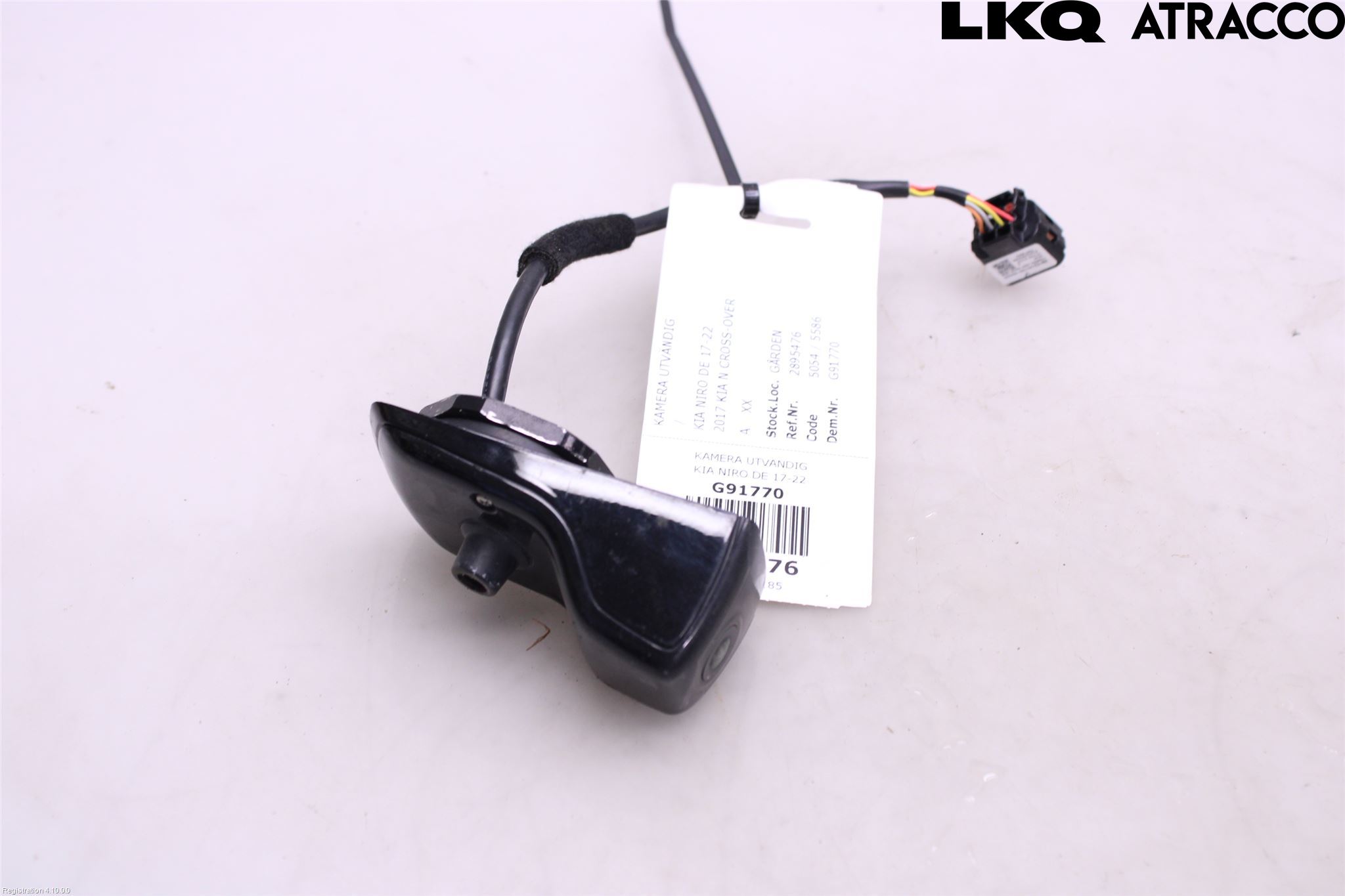 Kia NIRO (DE) 17-22 Parkeringshjälp Kamera