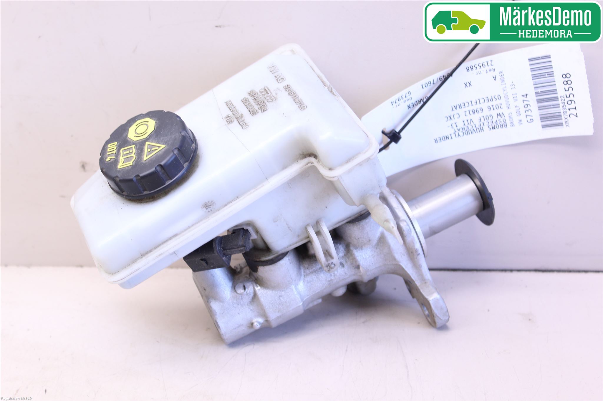 Volkswagen VW GOLF / E-GOLF VII 13-20 Broms Huvudcylinder
