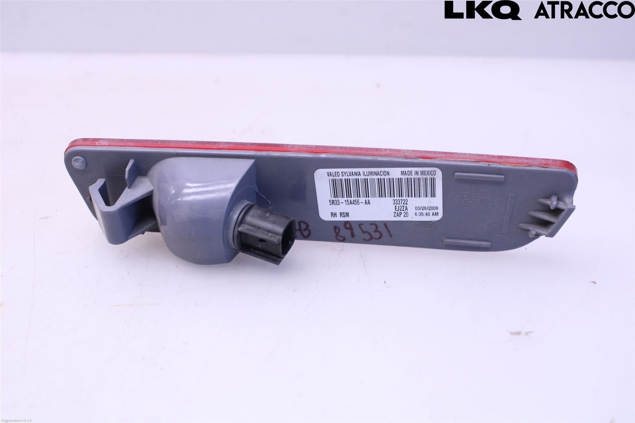 Ford MUSTANG V 05-14 Dimljus/Reflex Bak