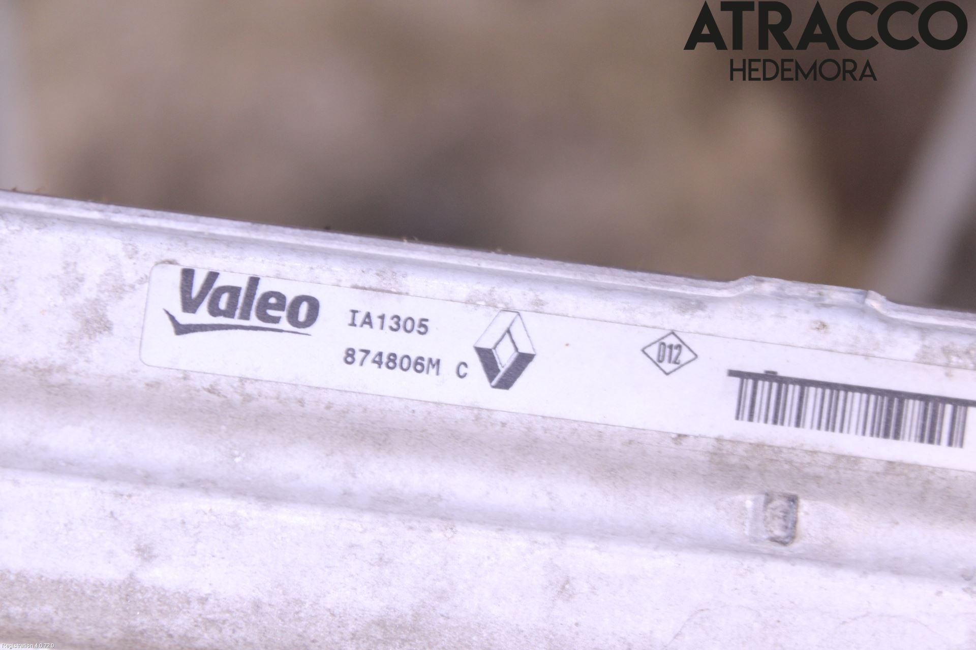 Renault MASTER III  04-10 Laddluft-Intercooler Kyl