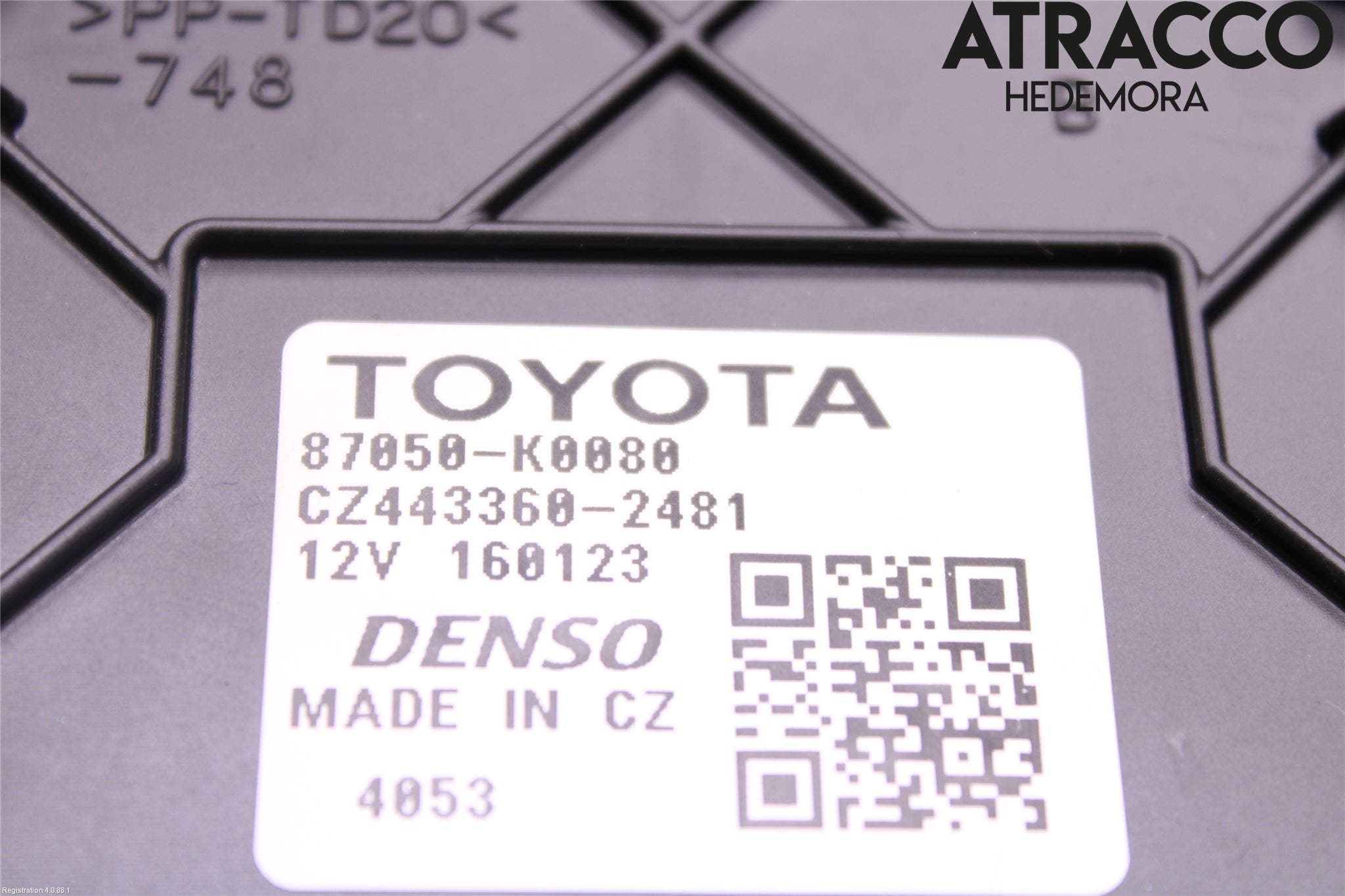 Toyota YARIS CROSS XP21 21- Värme Cellpaket Komp