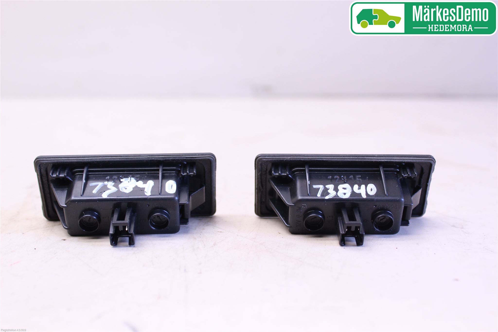 Audi A5 07-16 Skylt Belysning