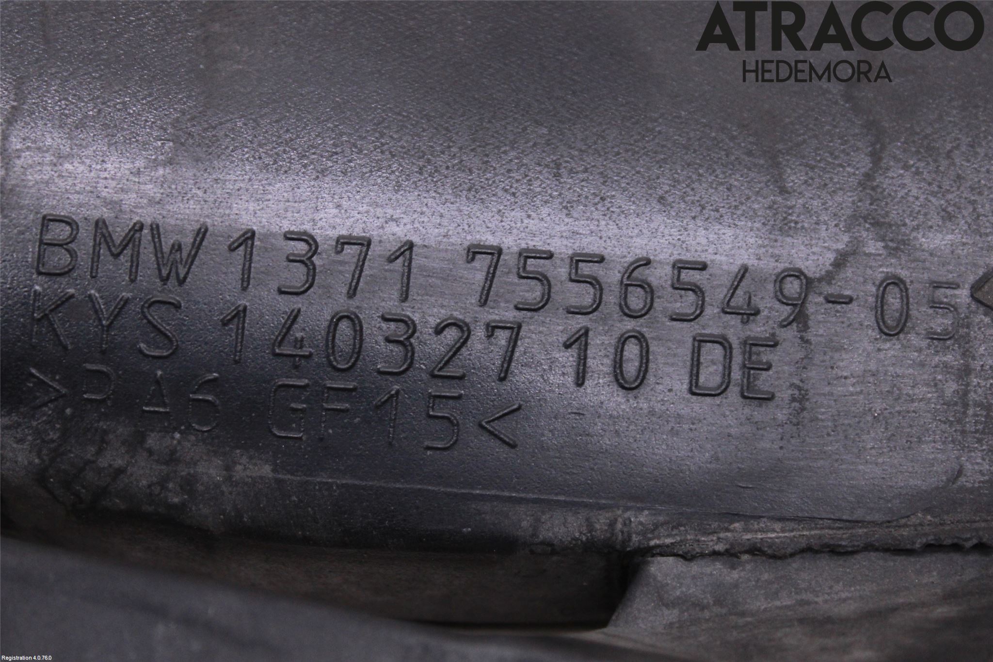 BMW 3 E90/91 SED/TOU 05-12 Laddluft-Intercoolerrör