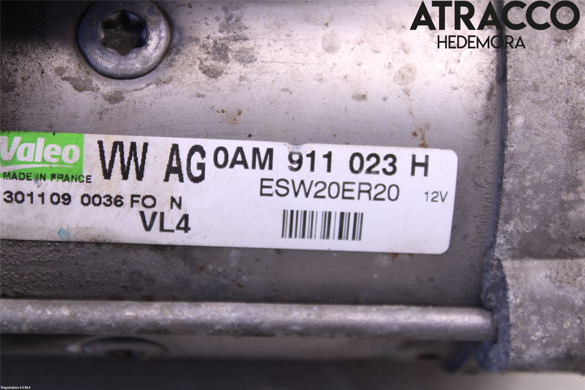 Audi A3/S3 05-13 Startmotor Diesel