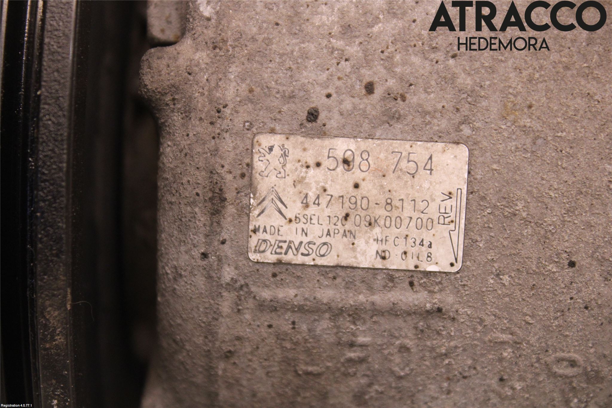 Peugeot 308 08-13 Ac Kompressor