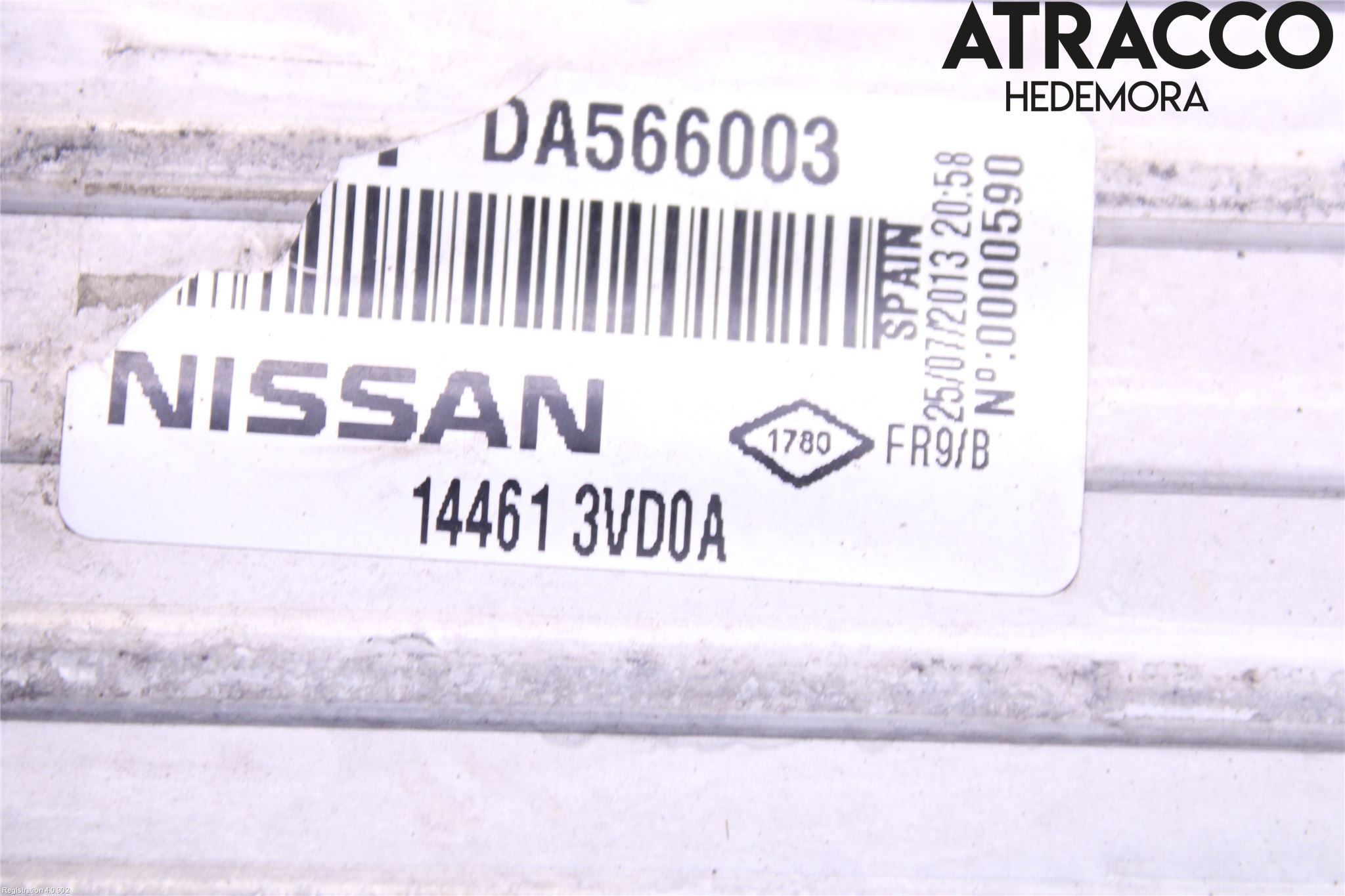 Nissan NOTE E12 14-20 Laddluft-Intercooler Kyl