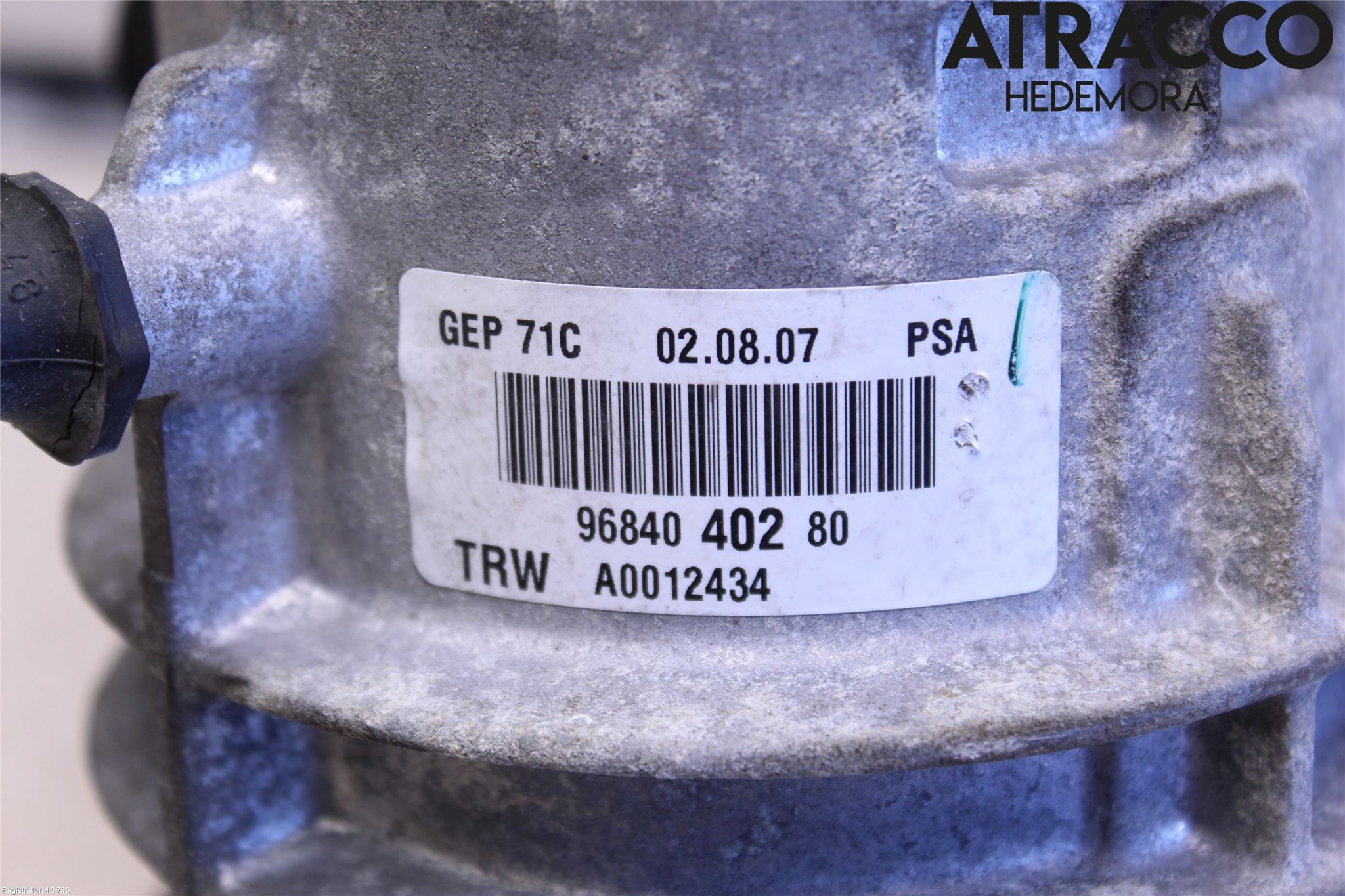 Citroen C4 GRAND PICASSO 07-13 Styrservo Pump Elektrisk