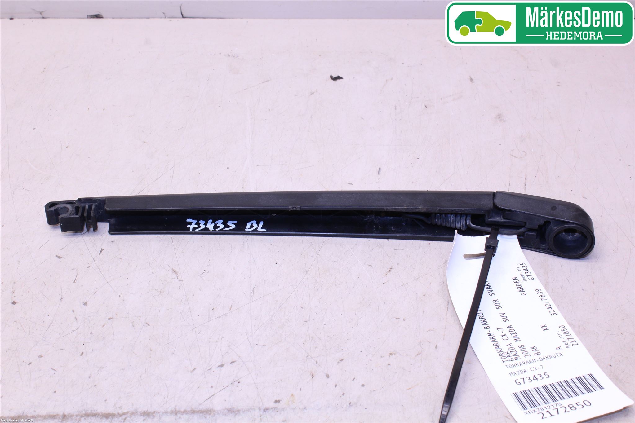 Mazda CX-7 Torkararm-Bakruta