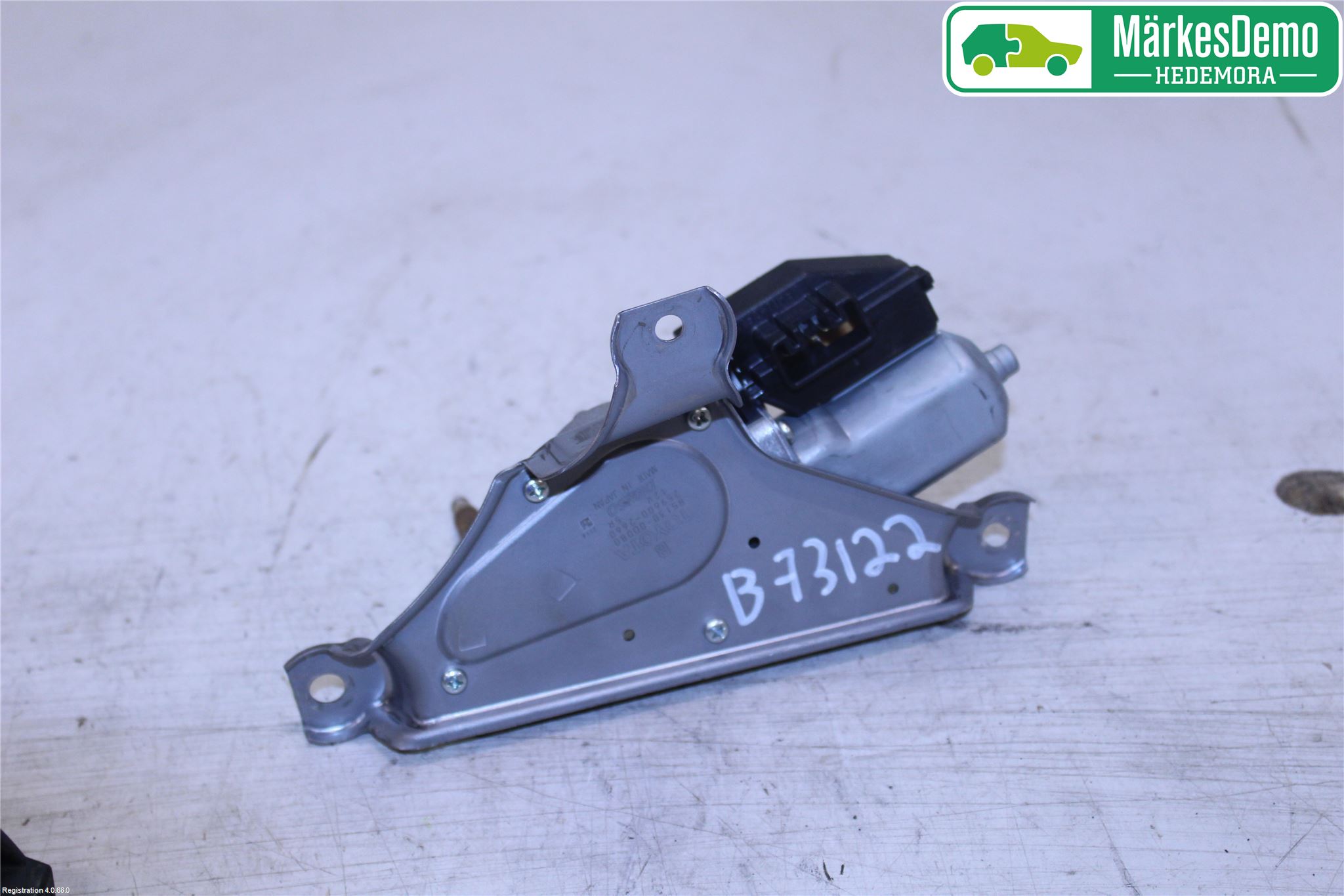 Toyota YARIS XP130 15-20 Torkarmotor Baklucka