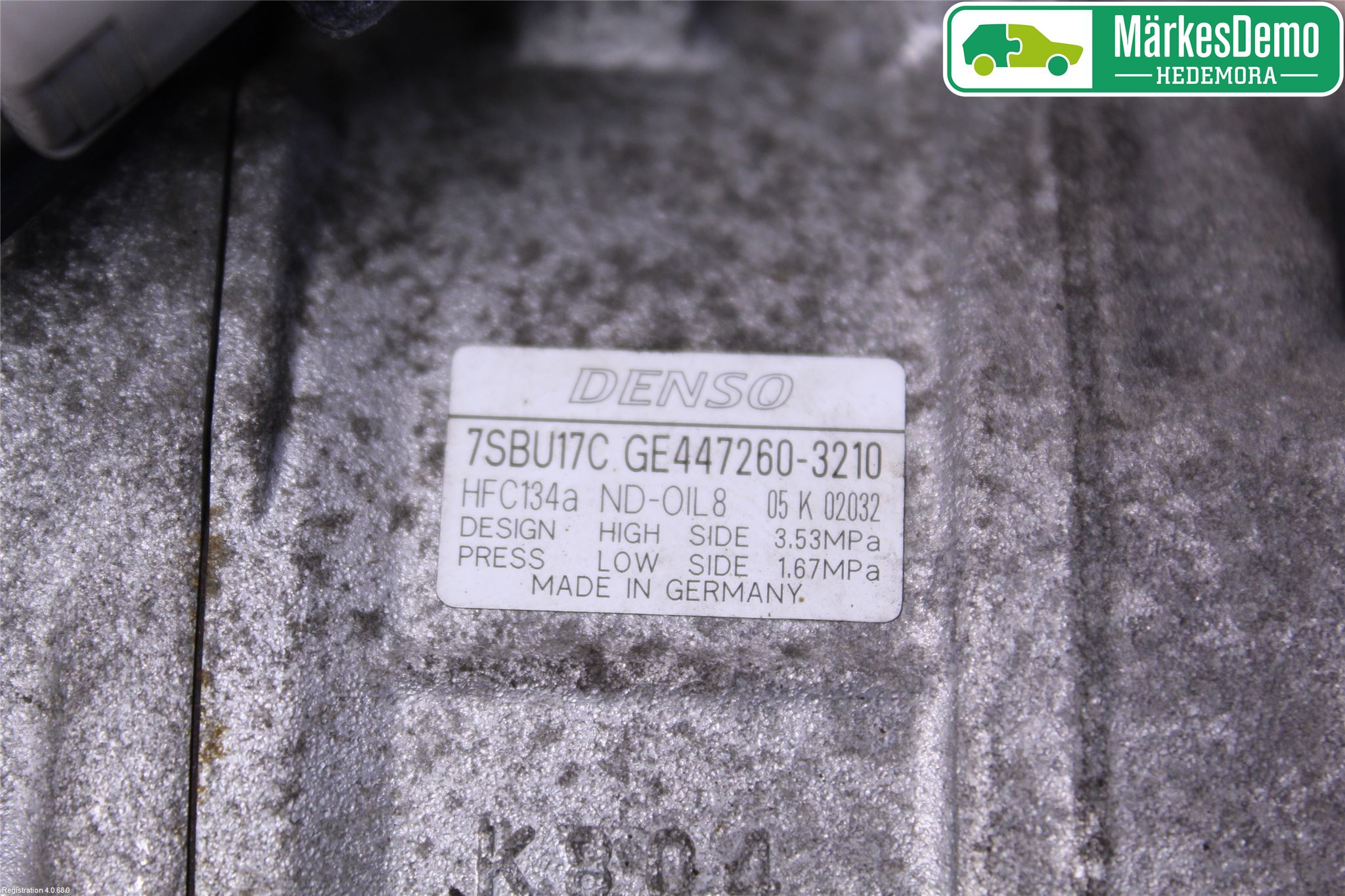 BMW 5 E60/61 Sed/Tou 02-10 Ac Kompressor