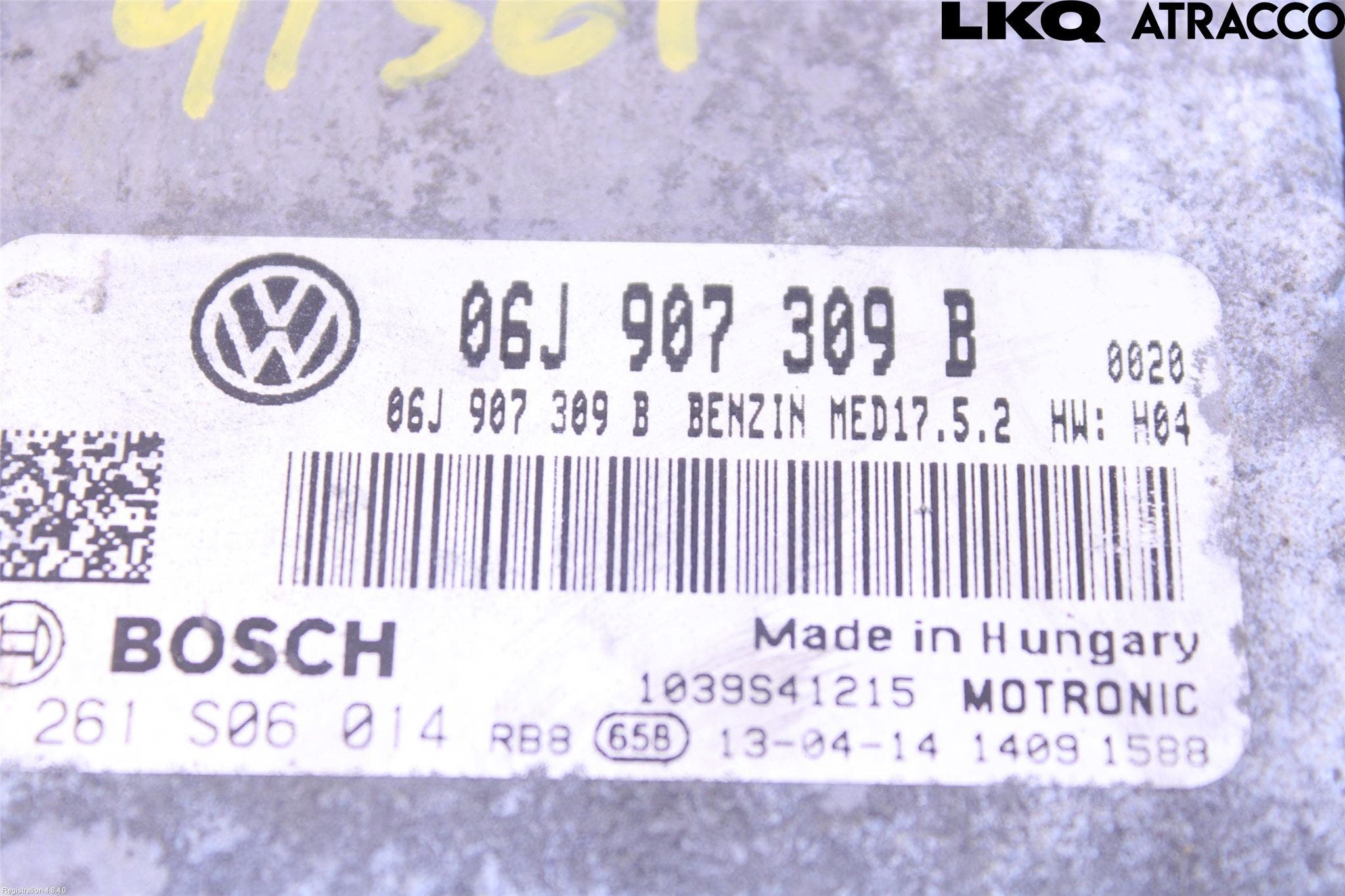 Volkswagen VW PASSAT 11-14 Styrenhet Insprut Bensin