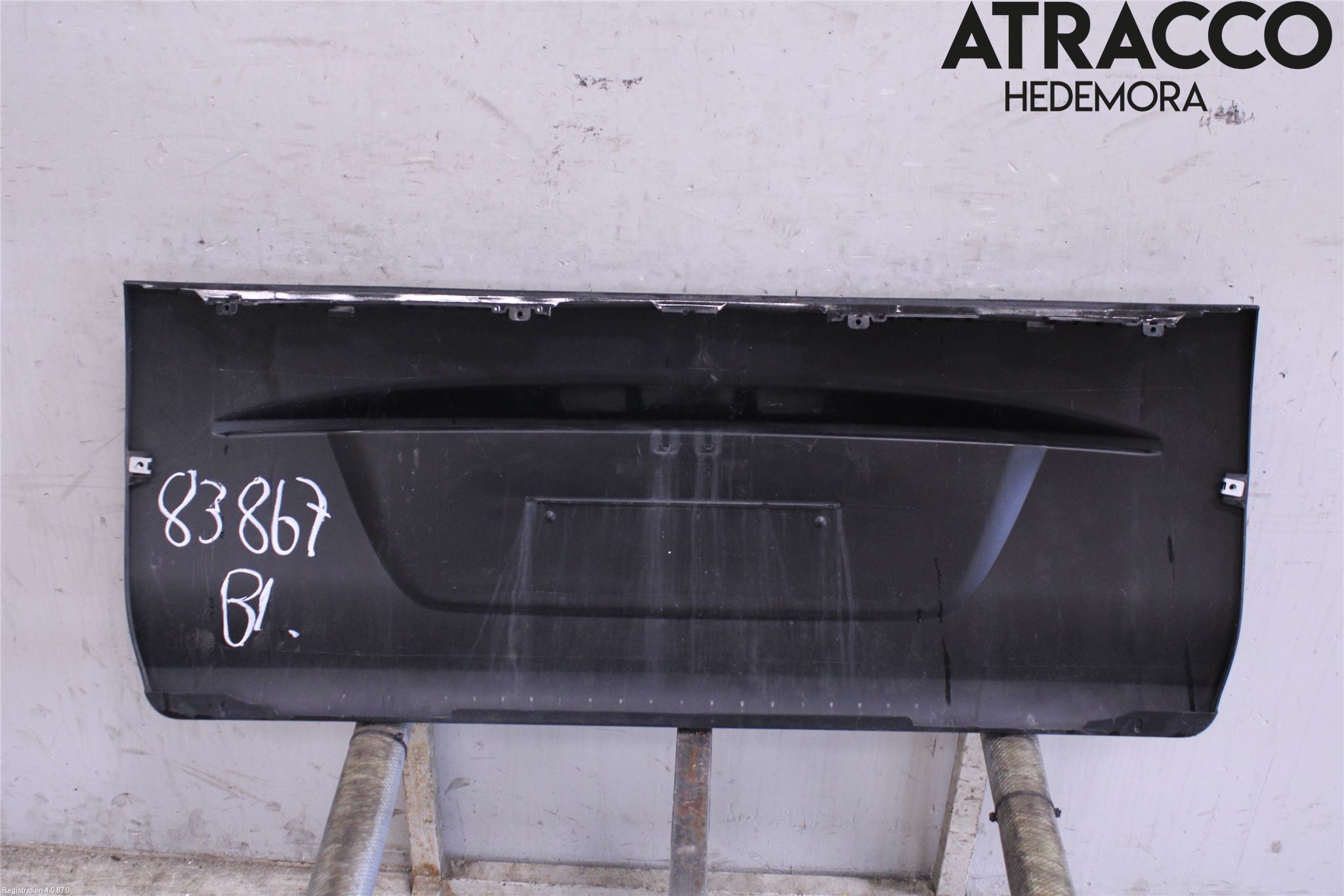 Smart FORTWO II 07-14 Baklucka Nedre