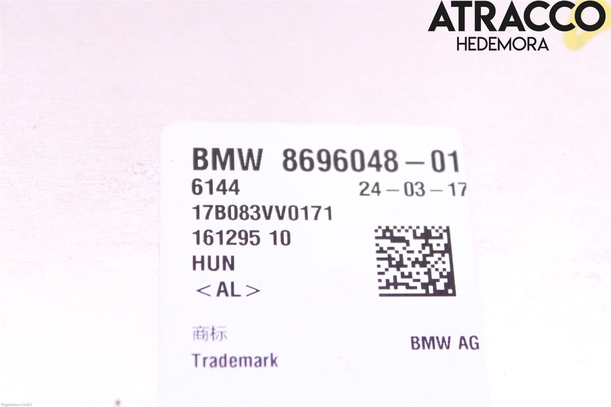 BMW 5 G30/G31/F90 17-23 Batteriladdare Högspänning