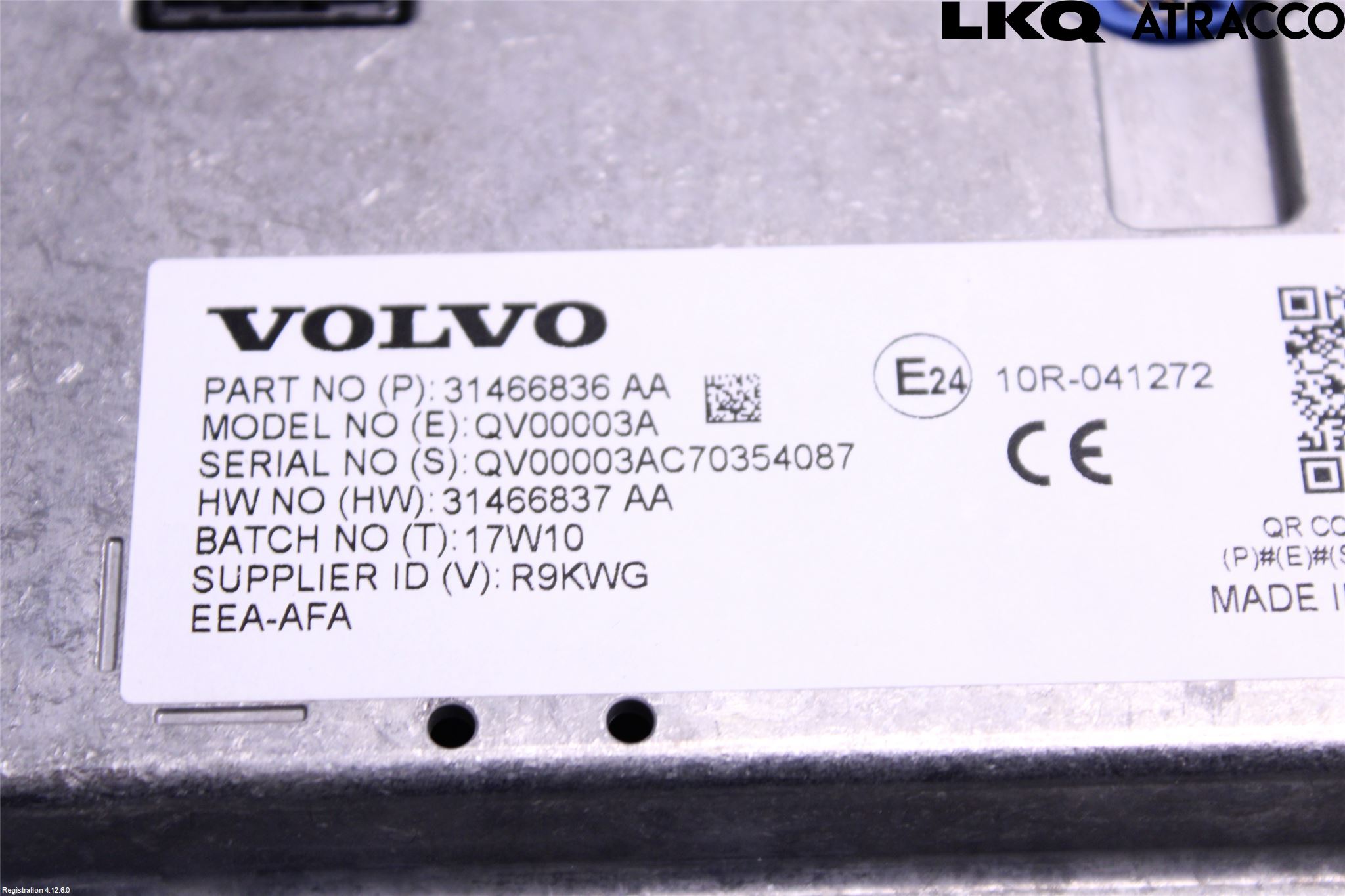 Volvo V90 CROSS COUNTRY 17->> Cd Radio - Multimediapanel
