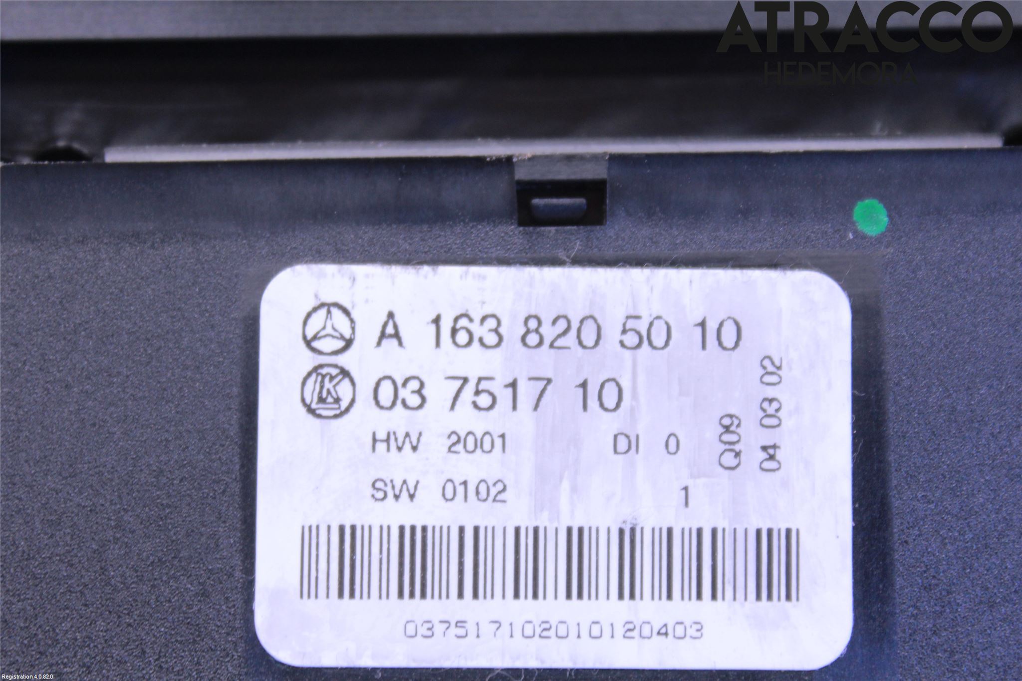 Mercedes-Benz MB ML (W163) 97-05 Strömställare Elhiss