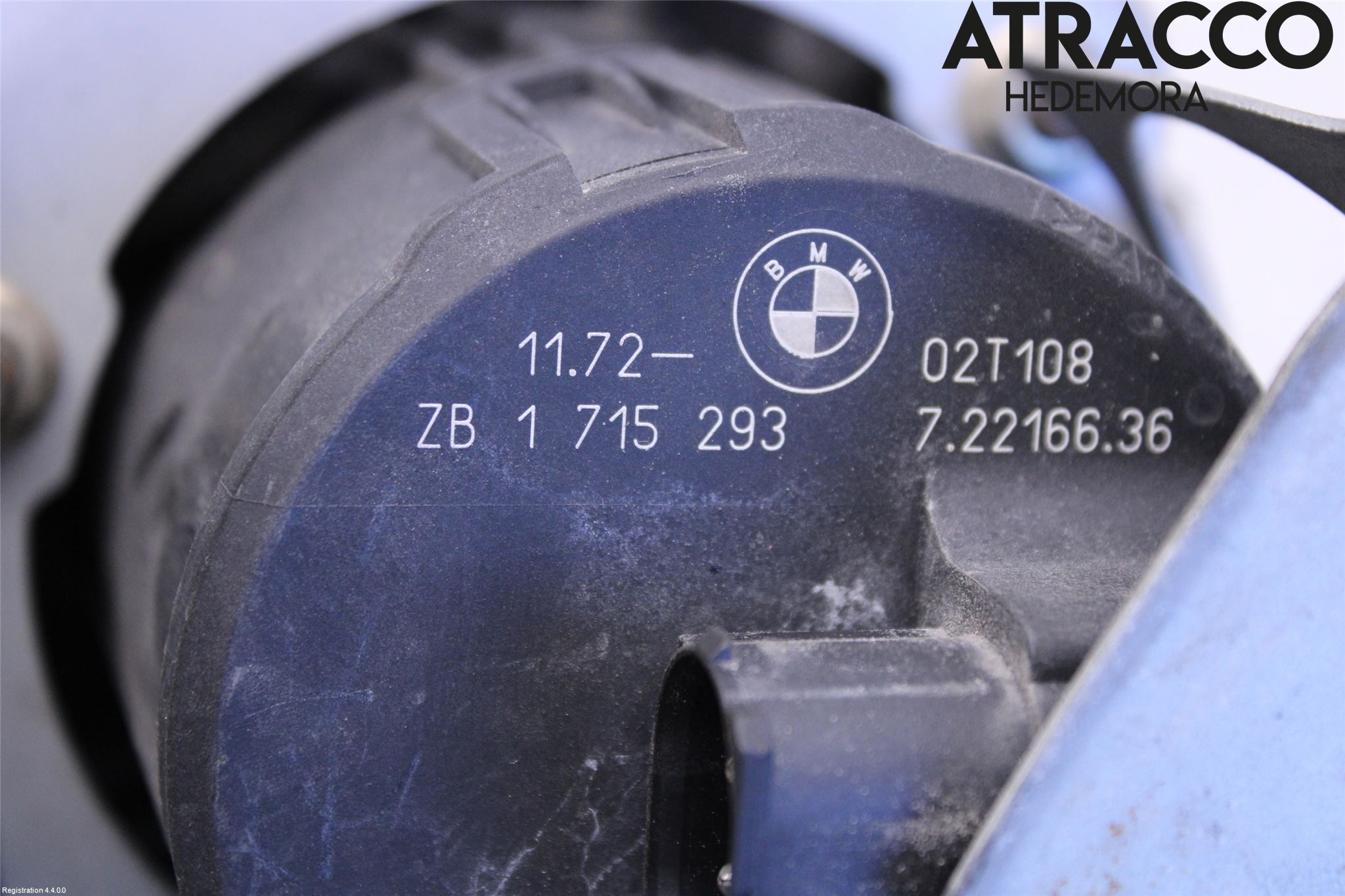 BMW 3 E46      98-05 Luftpump-Avgasrening